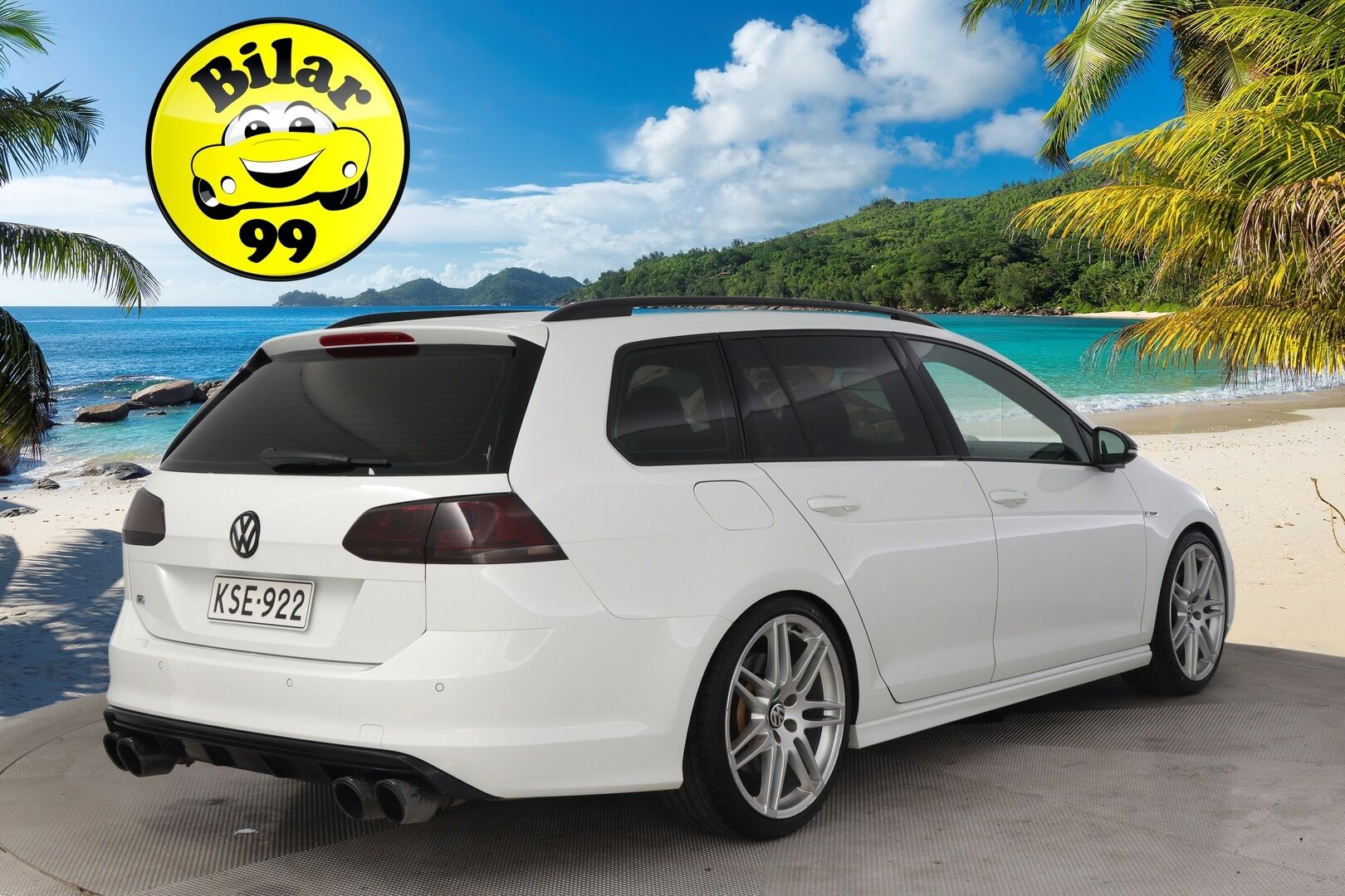 Volkswagen Golf 2016 Variant R 2,0 TSI 221 kW (300 hv) 4MOTION DSG-automaatti Winter Edition*Dynaudio / BC / Vakkari / Keyless* - *2x renkaat/ Tarkka huoltohistoria / Juuri katsatettu*