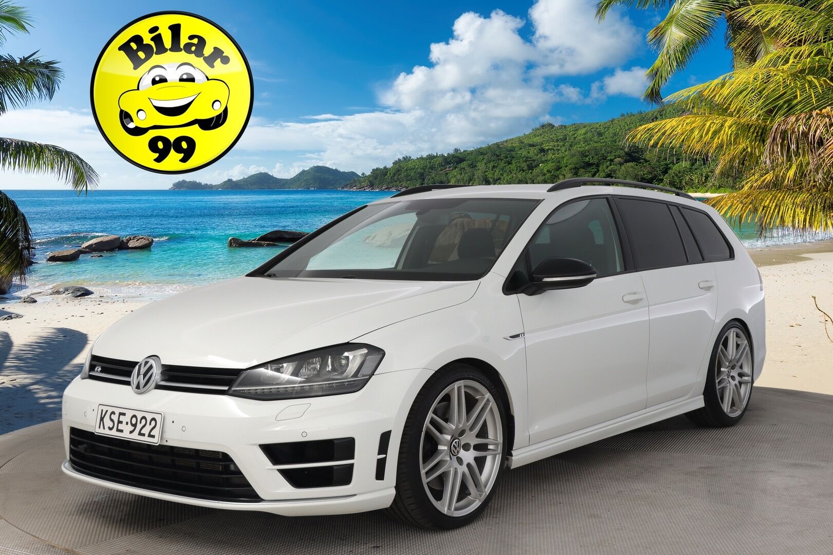 Volkswagen Golf 2016 Variant R 2,0 TSI 221 kW (300 hv) 4MOTION DSG-automaatti Winter Edition*Dynaudio / BC / Vakkari / Keyless* - *2x renkaat/ Tarkka huoltohistoria / Juuri katsatettu*
