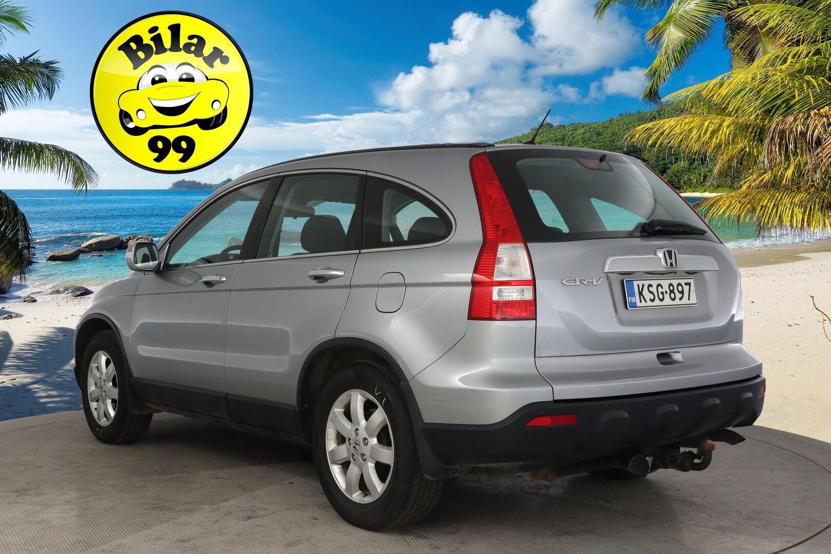 Honda CR-V 2007 2.2ICTDI Comfort *Koukku/  Vakkari/  Lohko/  Autom. 2 alue-ilmastointi* - 3 Omisteinen / Juuri Katsastettu / 2x Renkaat