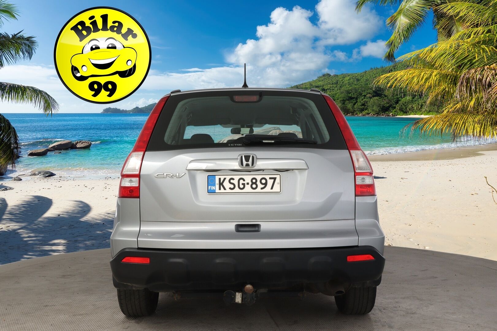 Honda CR-V 2007 2.2ICTDI Comfort *Koukku/  Vakkari/  Lohko/  Autom. 2 alue-ilmastointi* - 3 Omisteinen / Juuri Katsastettu / 2x Renkaat