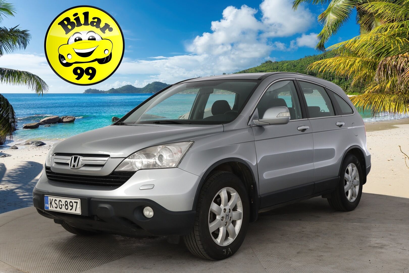Honda CR-V 2007 2.2ICTDI Comfort *Koukku/  Vakkari/  Lohko/  Autom. 2 alue-ilmastointi* - 3 Omisteinen / Juuri Katsastettu / 2x Renkaat