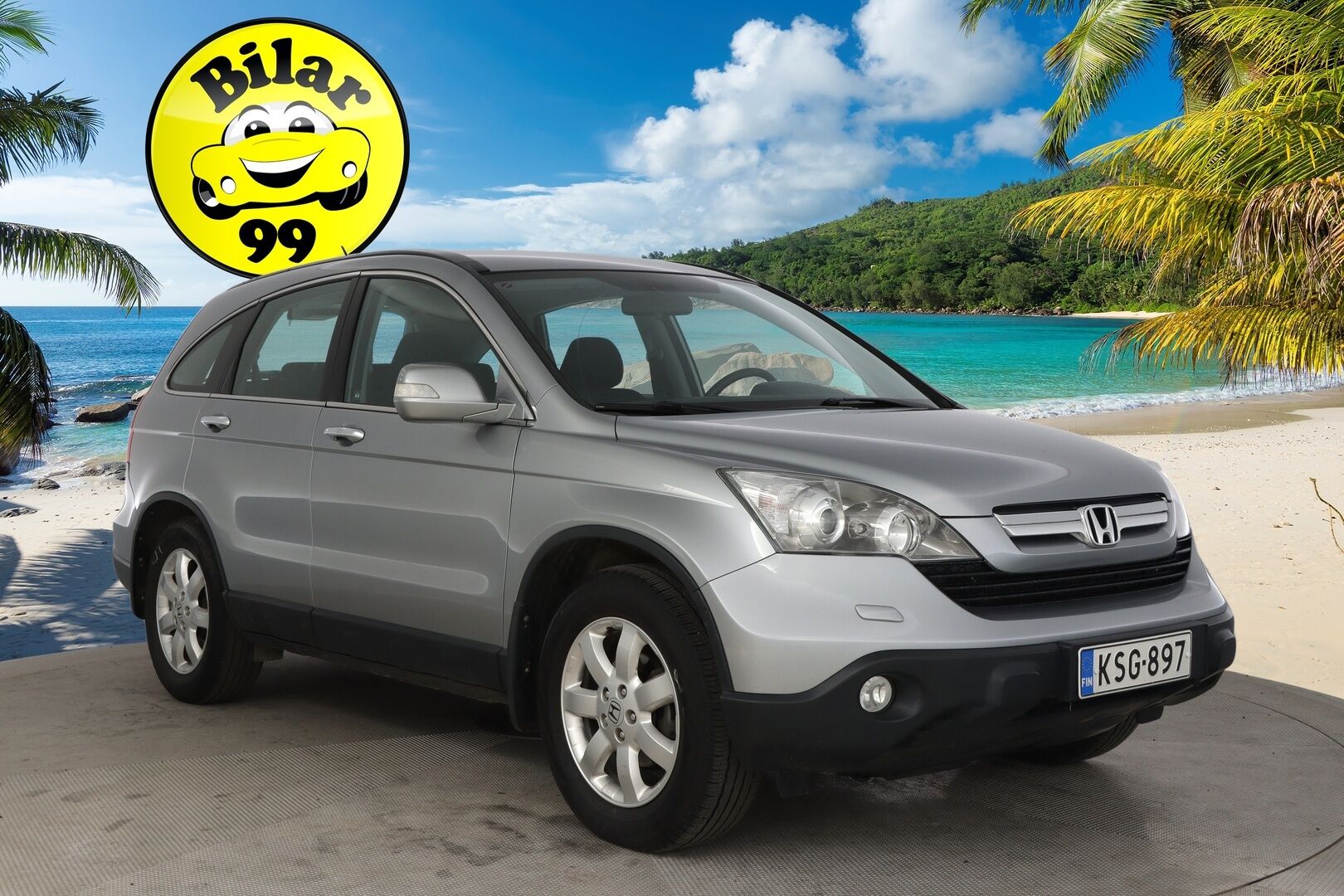 Honda CR-V 2007 2.2ICTDI Comfort *Koukku/  Vakkari/  Lohko/  Autom. 2 alue-ilmastointi* - 3 Omisteinen / Juuri Katsastettu / 2x Renkaat