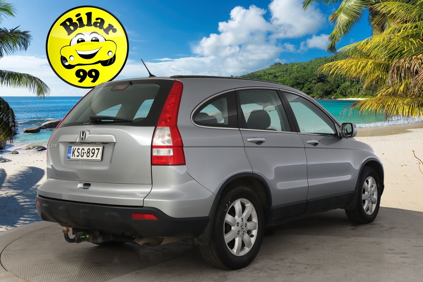 Honda CR-V 2007 2.2ICTDI Comfort *Koukku/  Vakkari/  Lohko/  Autom. 2 alue-ilmastointi* - 3 Omisteinen / Juuri Katsastettu / 2x Renkaat