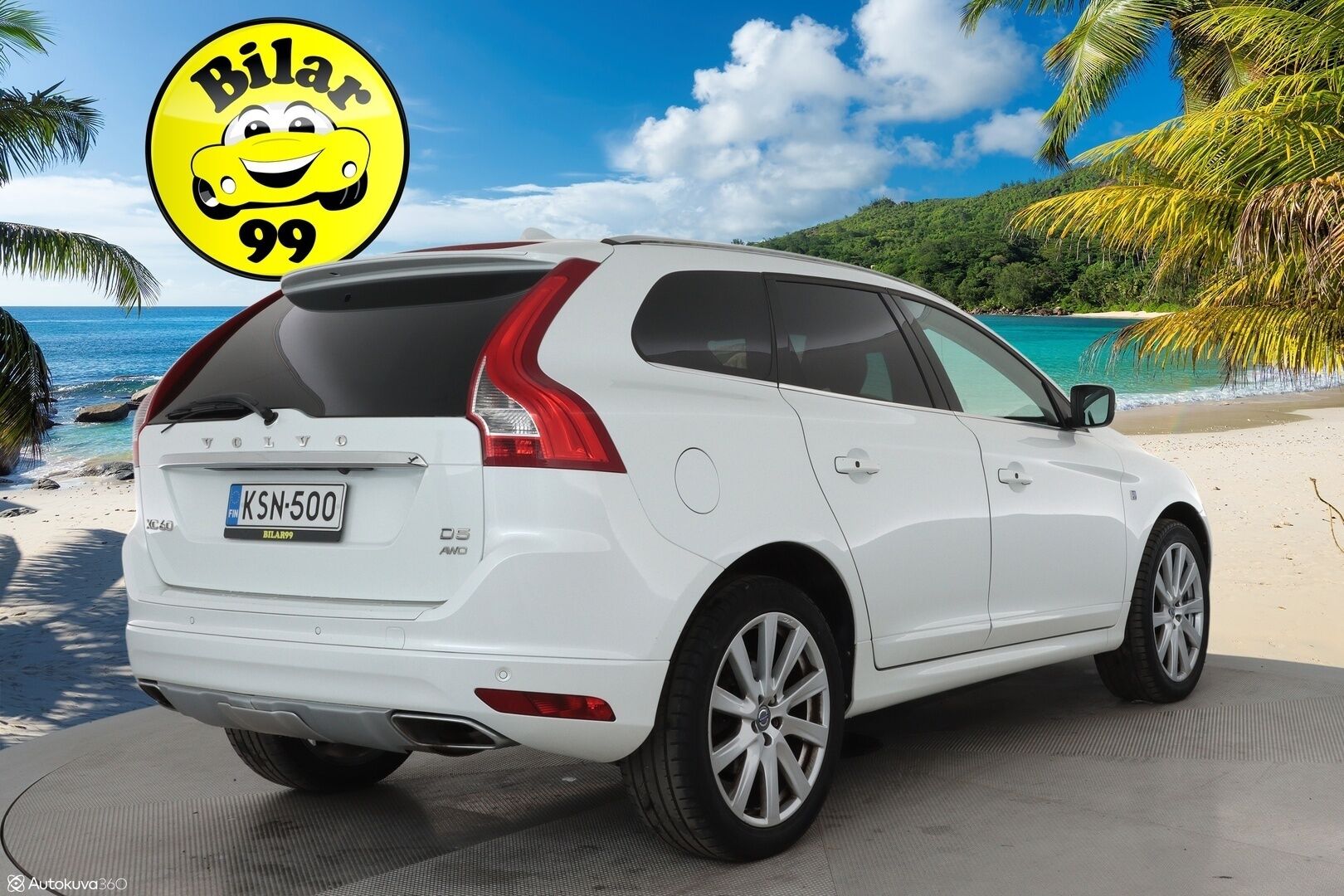 Volvo XC60 2016 D5 Ocean Race AWD aut **Supervarusteet! / Adapt. vakkari / Panorama / H&K / Muistipenkki / P.kamera / BLIS / Keyless** - Ilman AdBlue-järjestelmää! / Hyvä huoltohistoria / Kahdet renkaat aluvanteilla