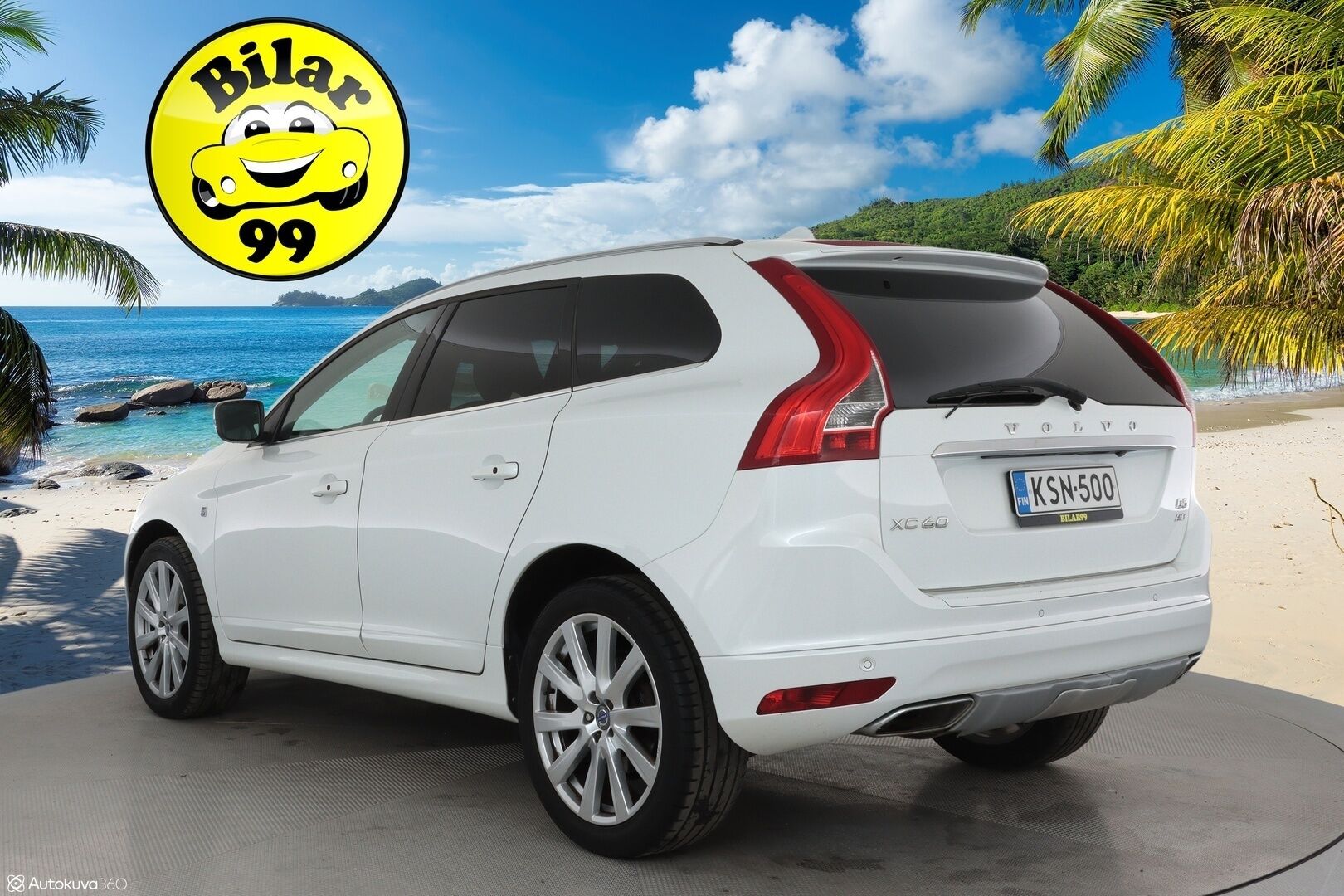 Volvo XC60 2016 D5 Ocean Race AWD aut **Supervarusteet! / Adapt. vakkari / Panorama / H&K / Muistipenkki / P.kamera / BLIS / Keyless** - Ilman AdBlue-järjestelmää! / Hyvä huoltohistoria / Kahdet renkaat aluvanteilla