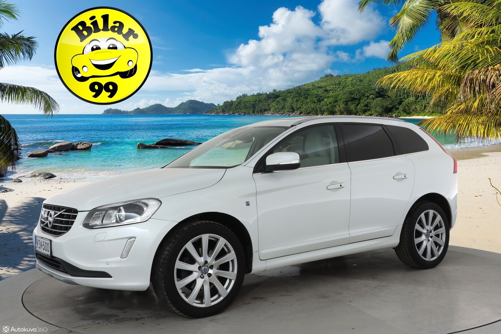 Volvo XC60 2016 D5 Ocean Race AWD aut **Supervarusteet! / Adapt. vakkari / Panorama / H&K / Muistipenkki / P.kamera / BLIS / Keyless** - Hyvä huoltohistoria / Kahdet renkaat aluvanteilla