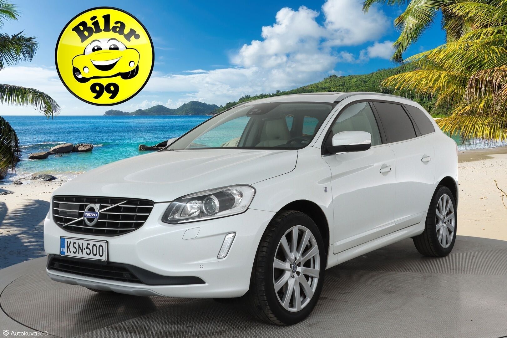 Volvo XC60 2016 D5 Ocean Race AWD aut **Supervarusteet! / Adapt. vakkari / Panorama / H&K / Muistipenkki / P.kamera / BLIS / Keyless** - Ilman AdBlue-järjestelmää! / Hyvä huoltohistoria / Kahdet renkaat aluvanteilla
