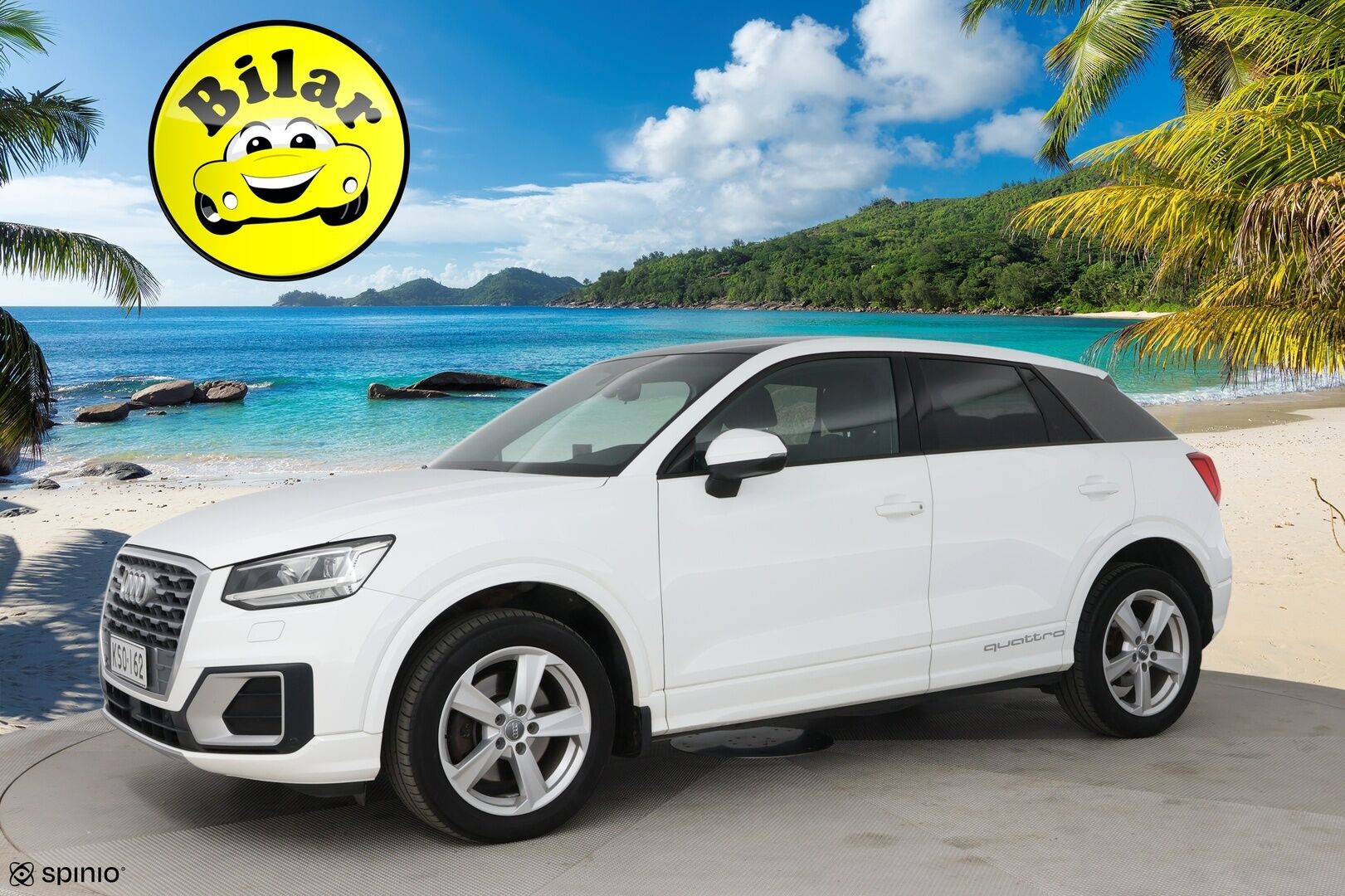 Audi Q2 2017 Business Sport 2,0 TDI 140 kW quattro S tronic - ACC | Koukku | LED | Sport-paketti | Lohkolämmitin | Adapt. Vakkari |