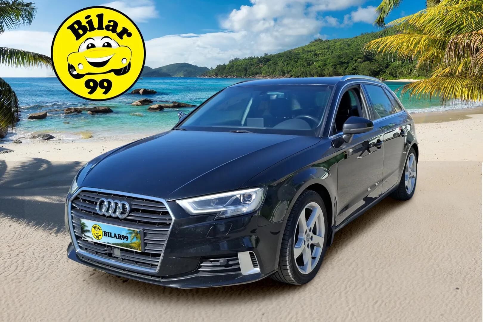 Audi A3 2017 Sportback Business Sport 1,6 TDI 81 kW S tronic / Adapt.vakkari / LED / Koukku / Lohko / P.tutka / - Suomi-auto / Hihna vaihdettu 2025 / 2x alumiinivanteet - HULLUT AVAJAISHULINAT KORKOTARJOUS 3,29 %