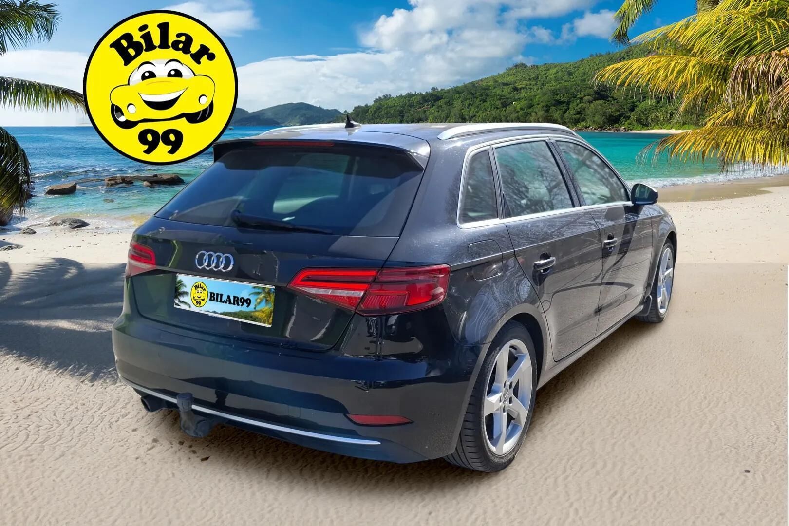 Audi A3 2017 Sportback Business Sport 1,6 TDI 81 kW S tronic / Adapt.vakkari / LED / Koukku / Lohko / P.tutka / - Suomi-auto / Hihna vaihdettu 2025 / 2x alumiinivanteet - HULLUT AVAJAISHULINAT KORKOTARJOUS 3,29 %