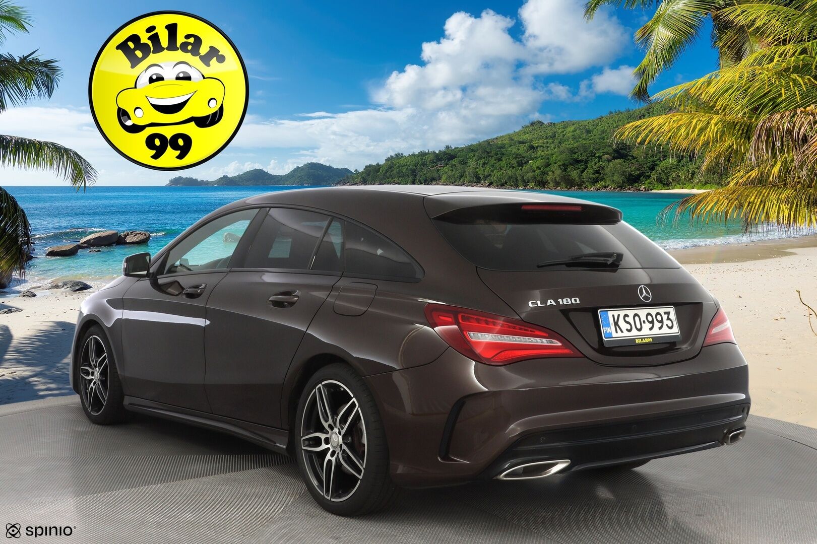 Mercedes-Benz CLA 2017 180 A Shooting Brake Business AMG *Kamera / Lohkolämmitin / Vakkari / Urheiluistuimet / Tutkat / KeylessGo* - Suomi-auto / Viimeisin huolto 124tkm / Kahdet Mersun Vanteet