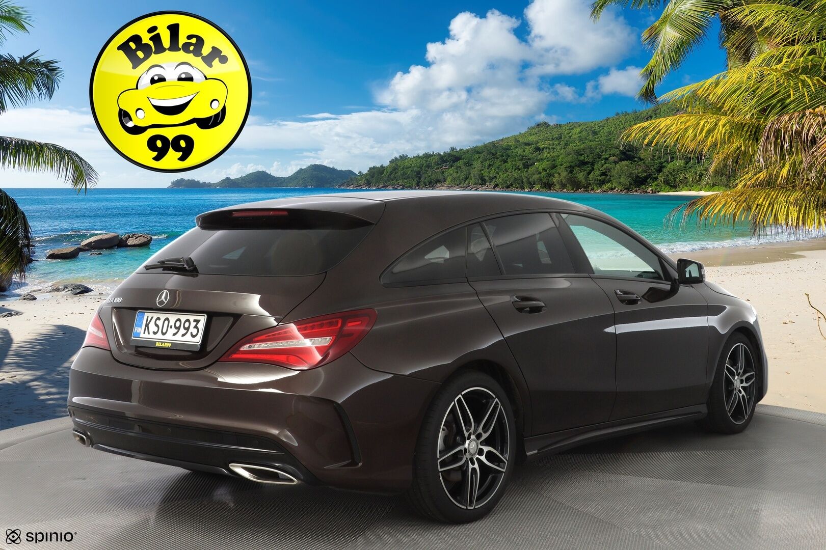 Mercedes-Benz CLA 2017 180 A Shooting Brake Business AMG *Kamera / Lohkolämmitin / Vakkari / Urheiluistuimet / Tutkat / KeylessGo* - Suomi-auto / Viimeisin huolto 124tkm / Kahdet Mersun Vanteet