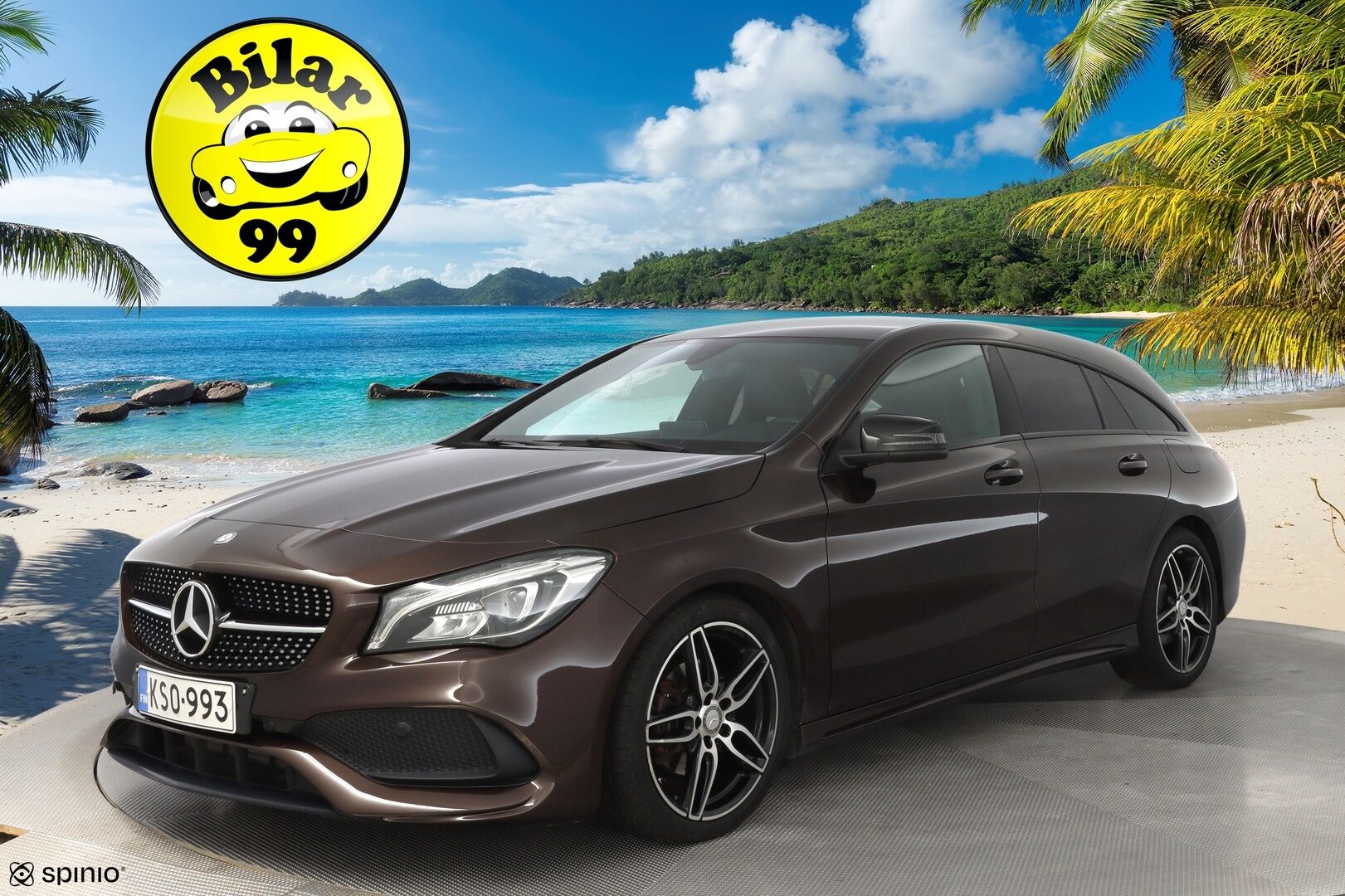 Mercedes-Benz CLA 2017 180 A Shooting Brake Business AMG *Kamera / Lohkolämmitin / Vakkari / Urheiluistuimet / Tutkat / KeylessGo* - Suomi-auto / Viimeisin huolto 124tkm / Kahdet Mersun Vanteet