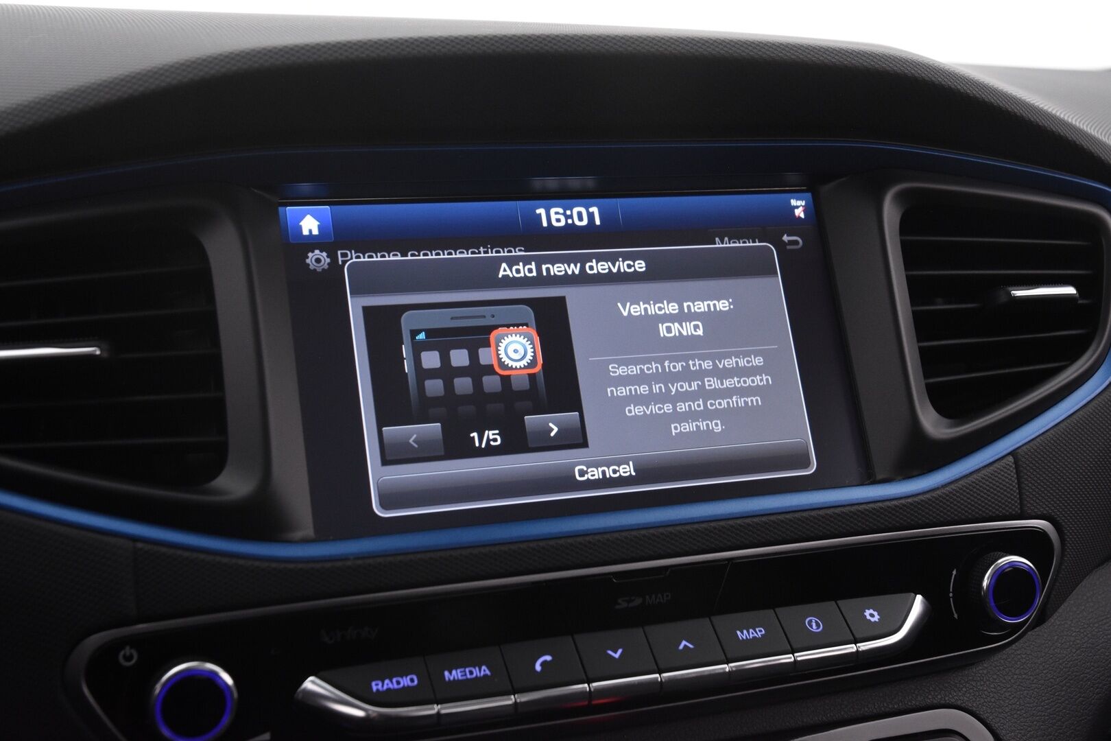 Hyundai IONIQ Hybrid 2017 DCT Style - Adapt.vakkari | P.kamera | Navigointi | Infinity audio | Muistipenkki | 2x renkaat vanteilla