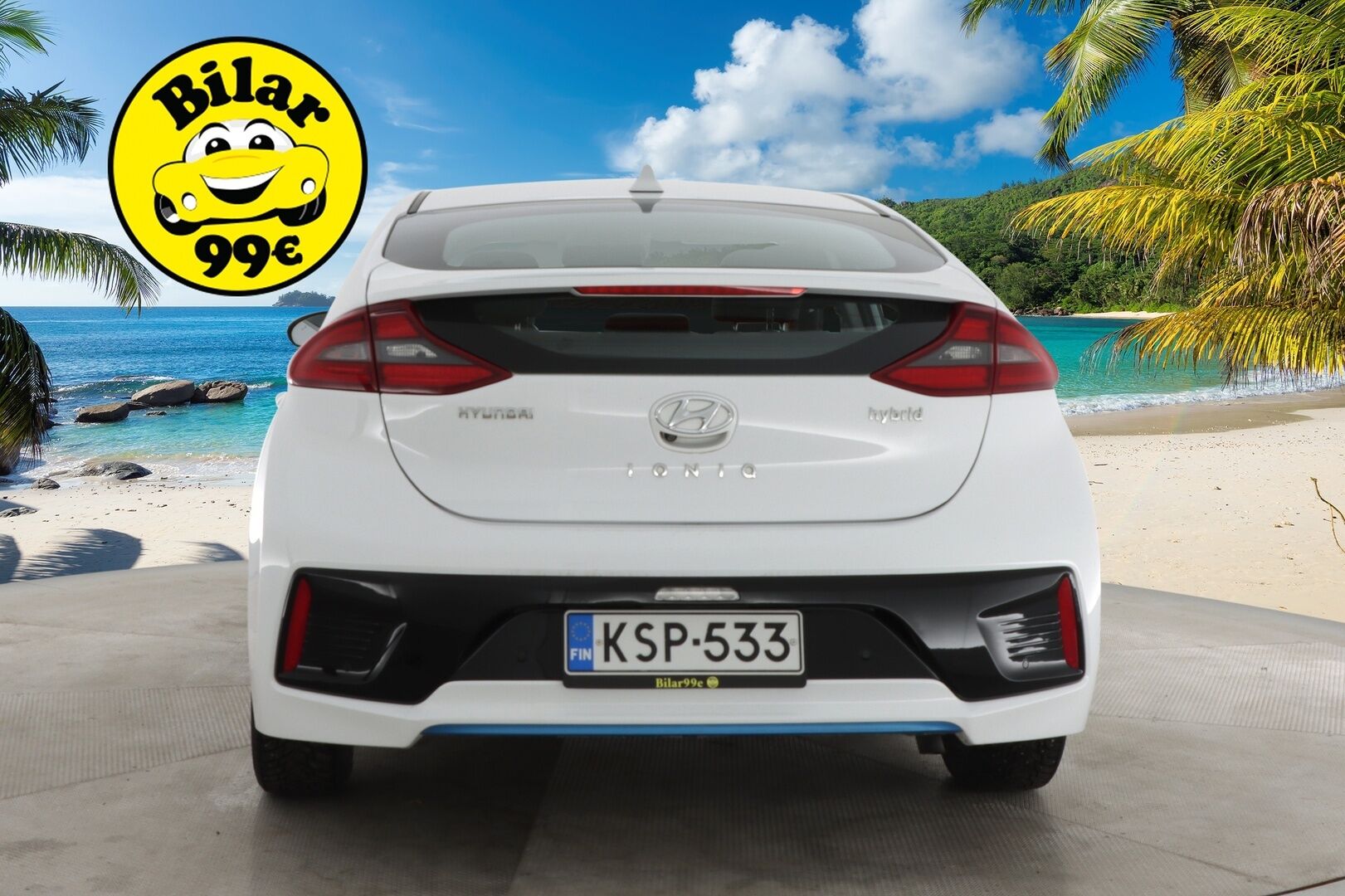 Hyundai IONIQ Hybrid 2017 DCT Style - Adapt.vakkari | P.kamera | Navigointi | Infinity audio | Muistipenkki | 2x renkaat vanteilla