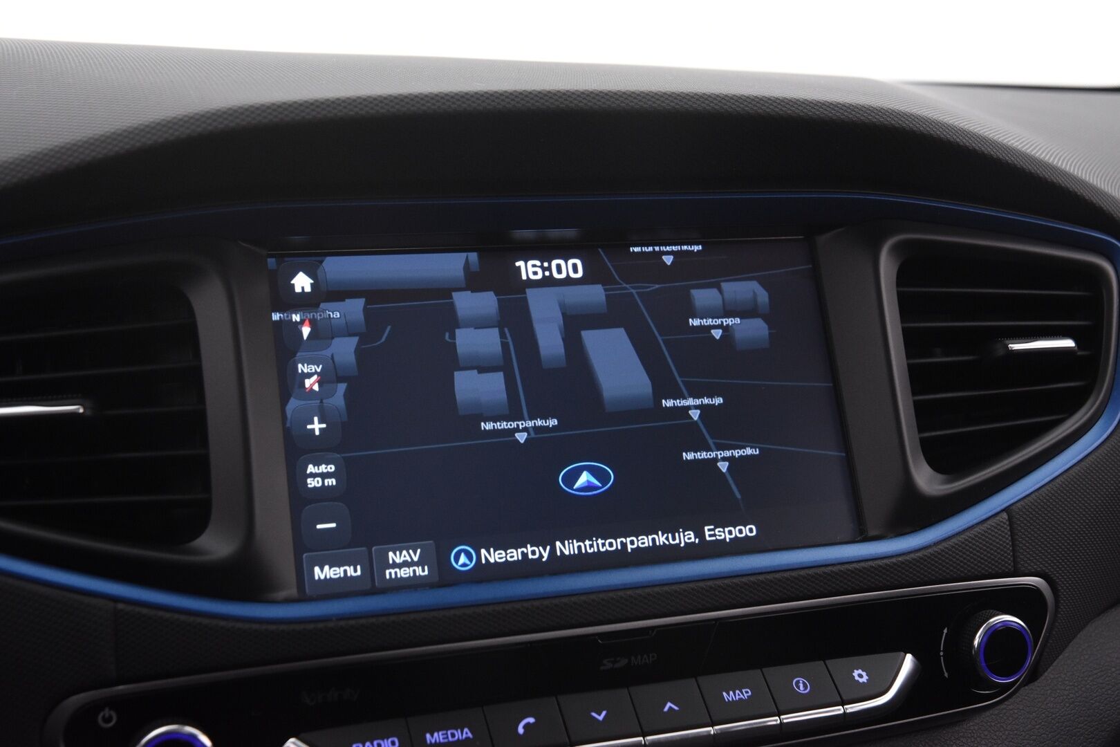 Hyundai IONIQ Hybrid 2017 DCT Style - Adapt.vakkari | P.kamera | Navigointi | Infinity audio | Muistipenkki | 2x renkaat vanteilla