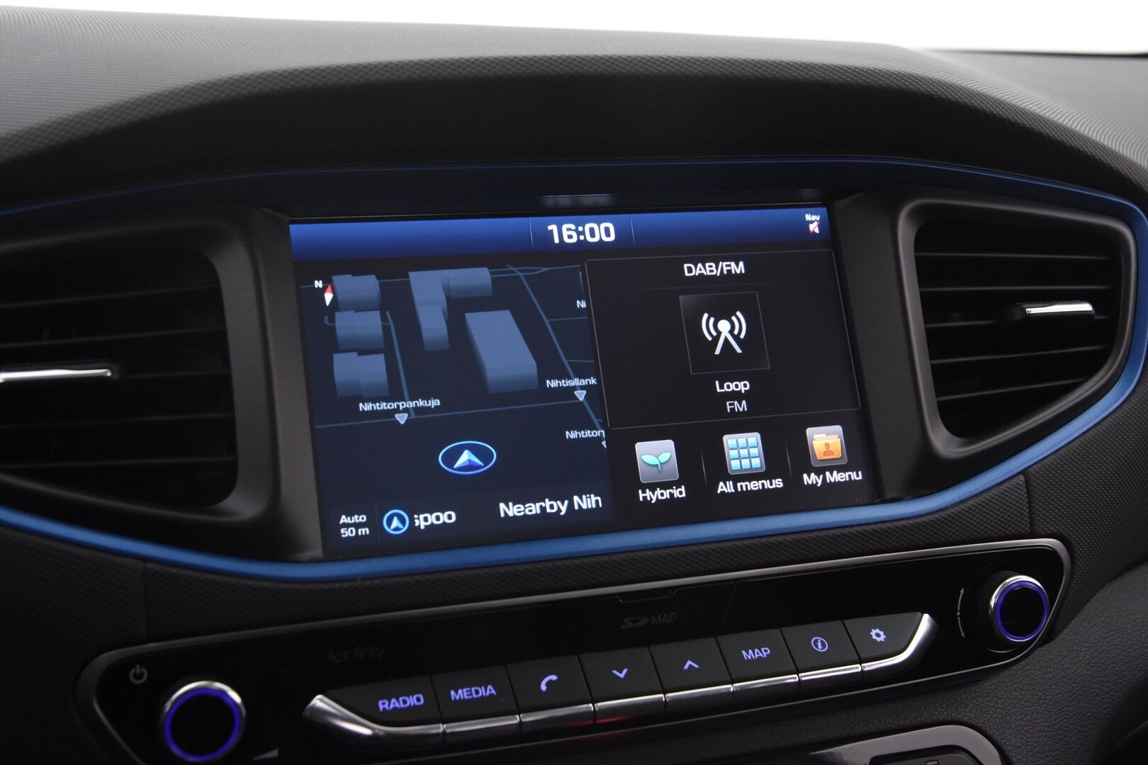 Hyundai IONIQ Hybrid 2017 DCT Style - Adapt.vakkari | P.kamera | Navigointi | Infinity audio | Muistipenkki | 2x renkaat vanteilla