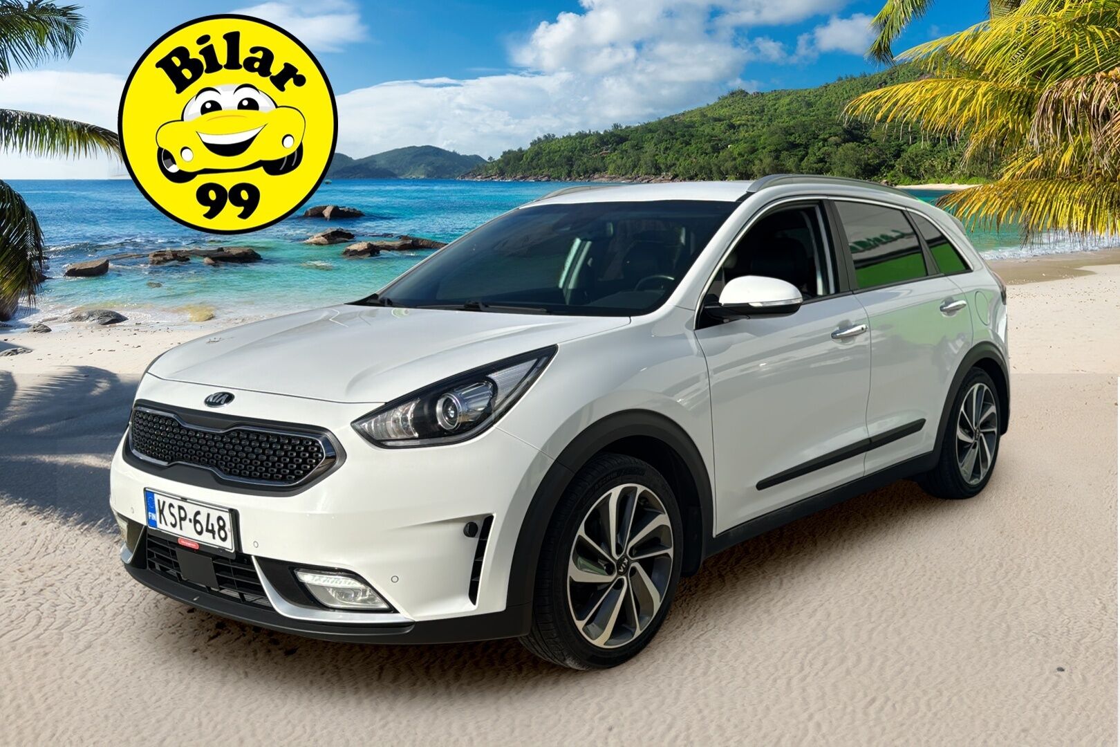 Kia Niro 2017 1,6 GDI Hybrid Business Premium DCT 18 / Adapt. vak. / Koukku / P-Kamera / JBL / BLIS - HULLUT AVAJAISHULINAT KORKOTARJOUS 3,29 %