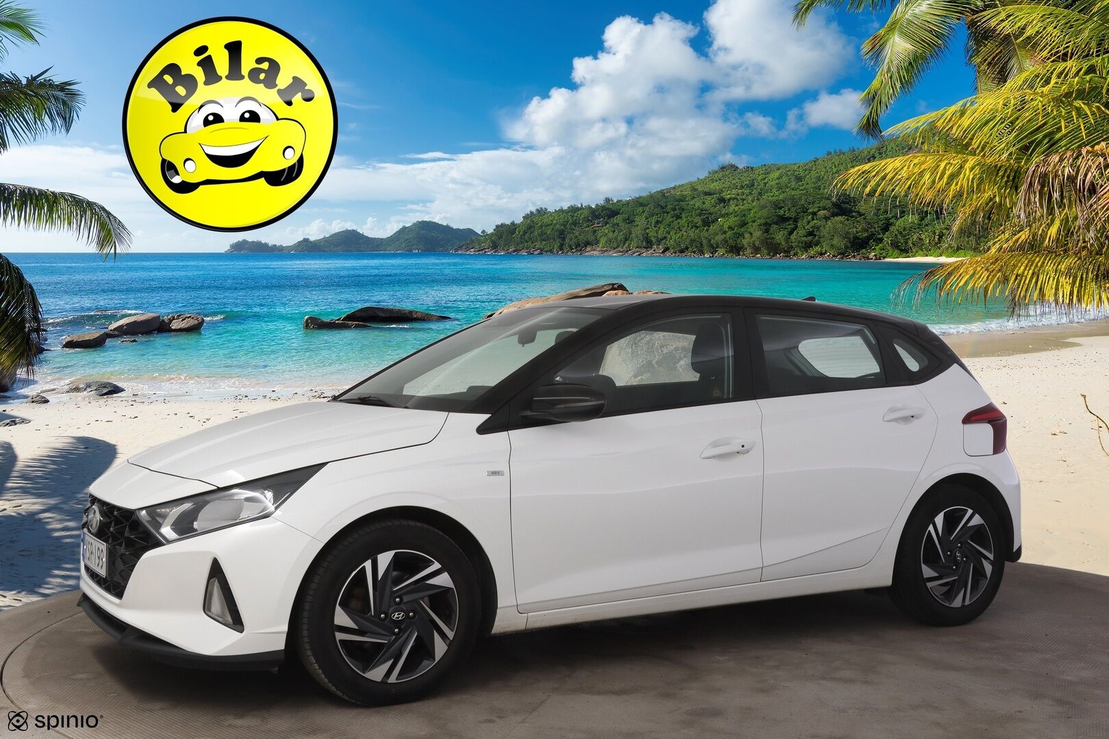 Hyundai i20 Hatchback 2021 1,0 T-GDI 100 hv 48V 7DCT Black Hybrid MY21 - | Peruutuskamera | Vakionopeudensäädin | Ratinlämmitin | Keyless | Kahdet hyvä kuntoiset renkaat + vanteet |