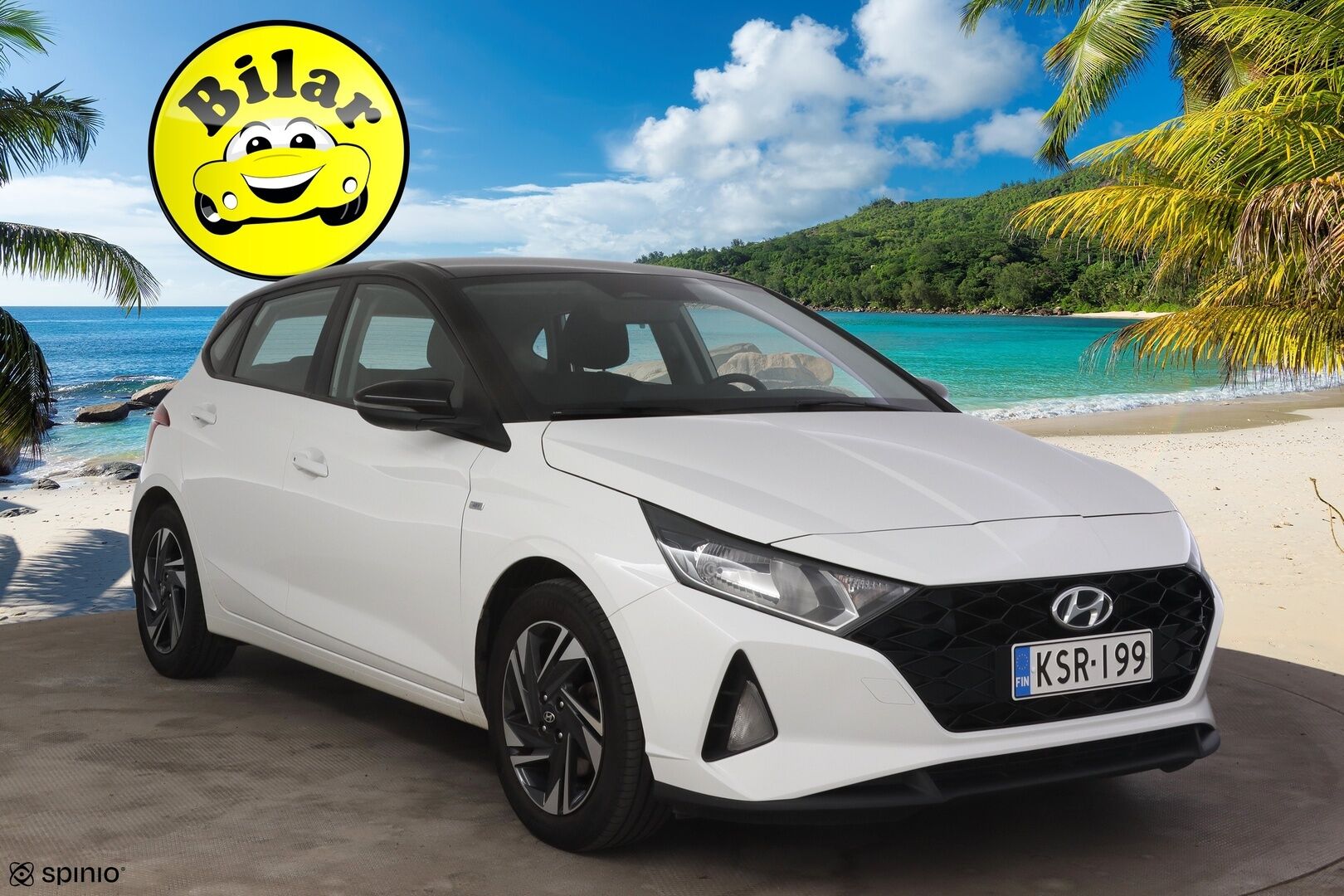 Hyundai i20 Hatchback 2021 1,0 T-GDI 100 hv 48V 7DCT Black Hybrid MY21 - | Peruutuskamera | Vakionopeudensäädin | Ratinlämmitin | Keyless | Kahdet hyvä kuntoiset renkaat + vanteet |