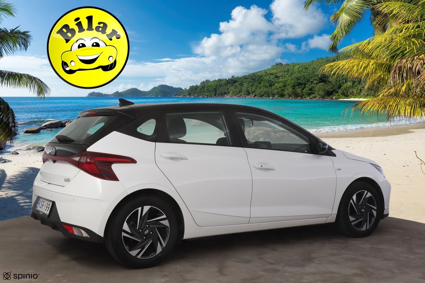 Hyundai i20 Hatchback 2021 1,0 T-GDI 100 hv 48V 7DCT Black Hybrid MY21 - | Peruutuskamera | Vakionopeudensäädin | Ratinlämmitin | Keyless | Kahdet hyvä kuntoiset renkaat + vanteet |