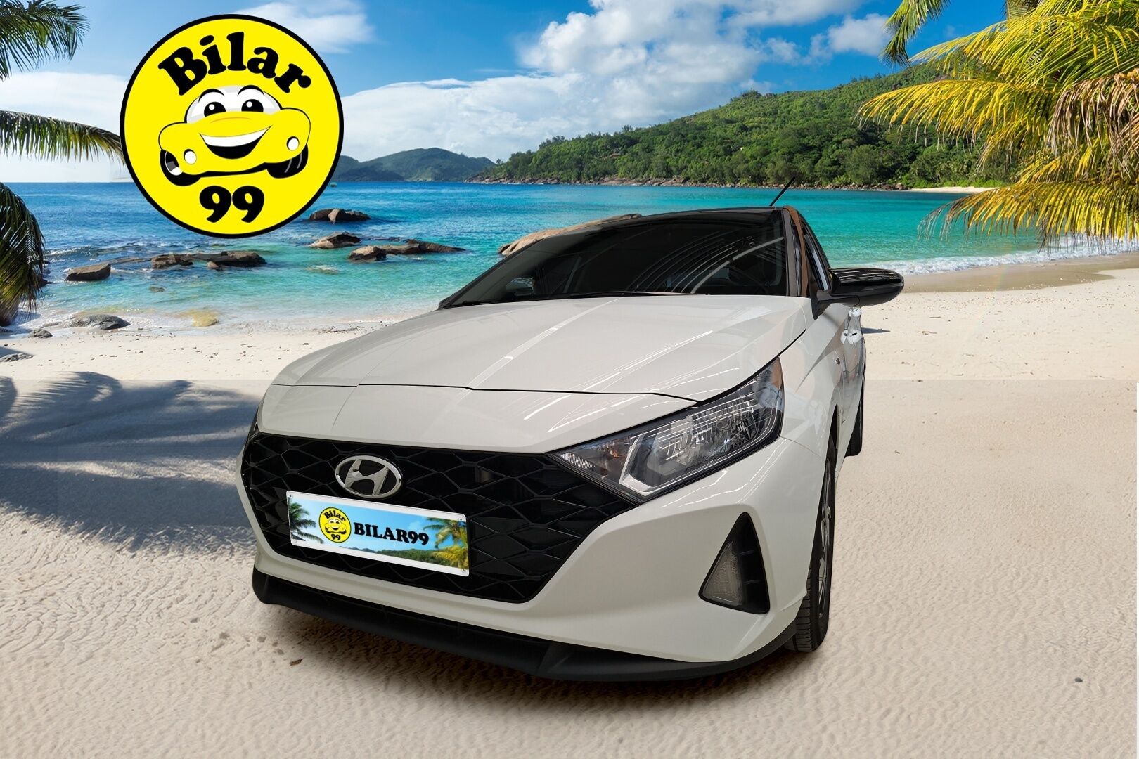 Hyundai i20 Hatchback 2021 1,0 T-GDI 100 hv 48V 7DCT Black Hybrid MY21 - | Peruutuskamera | Vakionopeudensäädin | Keyless | Kahdet hyvä kuntoiset renkaat + vanteet |