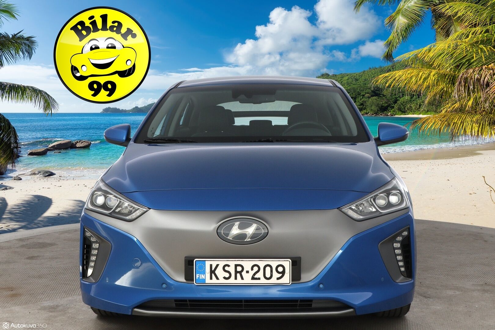 Hyundai IONIQ electric 2017 Style Business - Suomiauto / Lämpöpumppu / Adapt.Vakkari / Infinity Audio / Ilmastoidut Nahat / Peruutuskamera / Apple&Android / Huippuvarusteet!