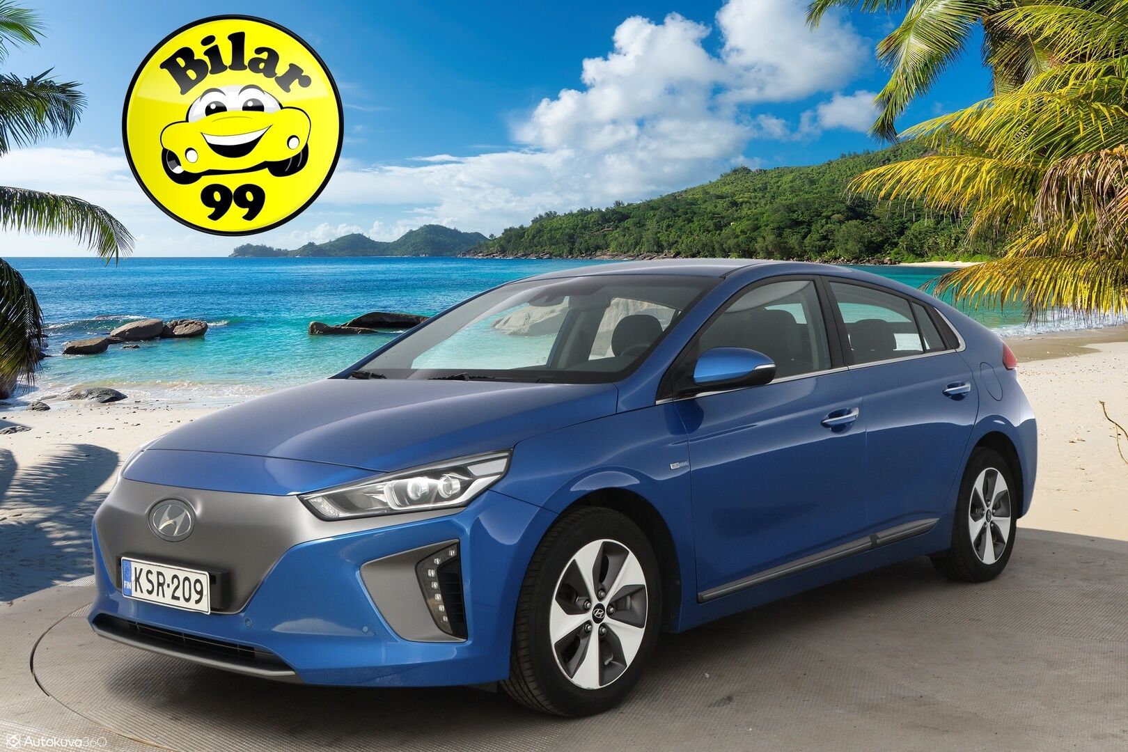 Hyundai IONIQ electric 2017 Style Business - Suomiauto / Lämpöpumppu / Adapt.Vakkari / Infinity Audio / Ilmastoidut Nahat / Peruutuskamera / Apple&Android / Huippuvarusteet!