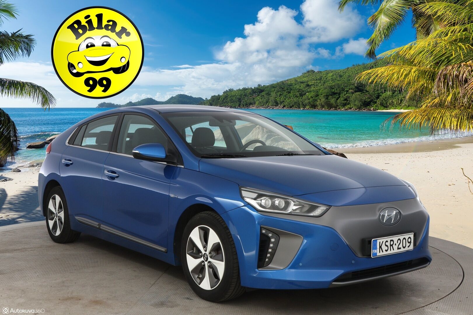 Hyundai IONIQ electric 2017 Style Business - Suomiauto | Lämpöpumppu | Adapt.Vakkari | Infinity Audio | Ilmastoidut Nahat | Peruutuskamera | Apple&Android | Huippuvarusteet!