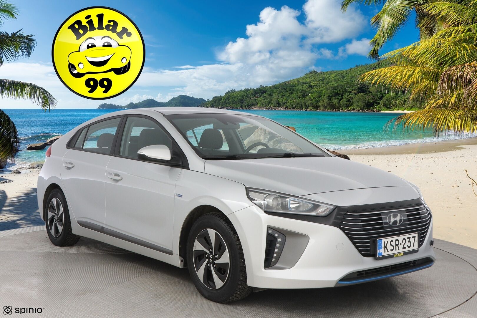 Hyundai IONIQ hybrid 2017 DCT Comfort * Suomiauto / Merkkihuollot / Infinity / Adapt.Vakkari / Peruutuskamera / Lohkolämmitin! - Ratinlämmitys / Juuri tullut Tampereelle!