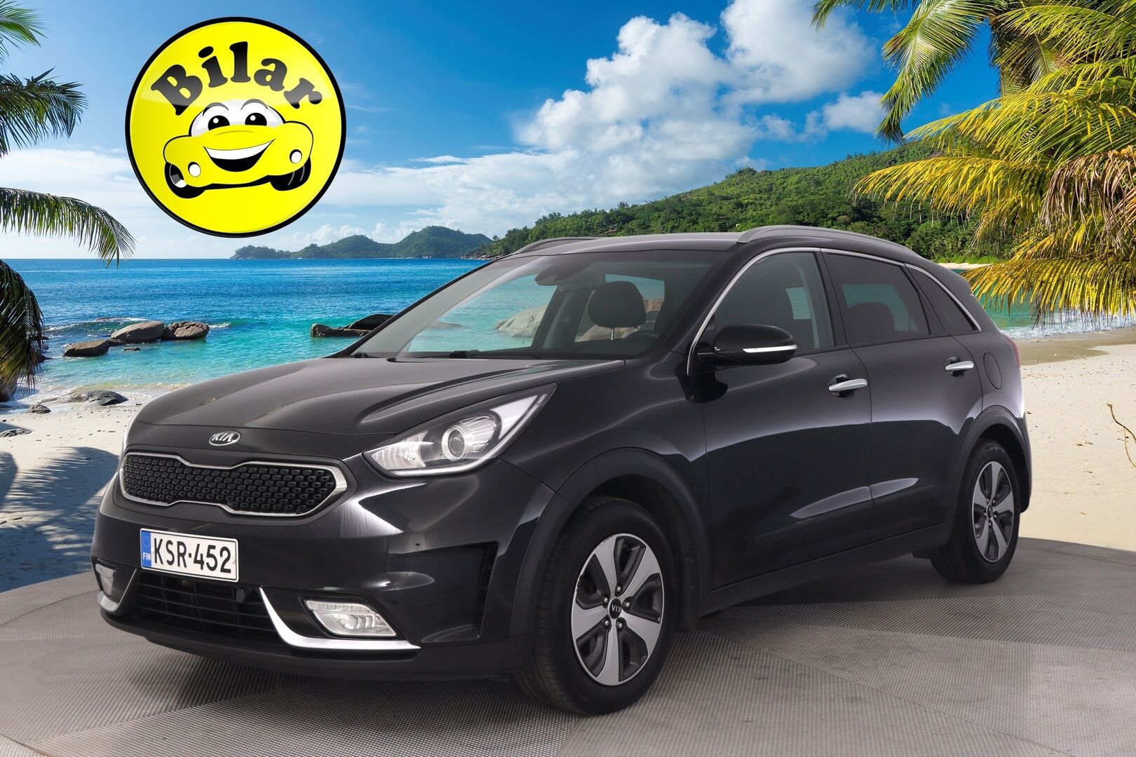 Kia Niro 2017 1,6 GDI Hybrid EX DCT - | Juuri Huollettu! | Navi | Vakionopeudensäädin | Peruutuskamera | Vetokoukku | Lohkolämmitin | Puolnahkapenkit |