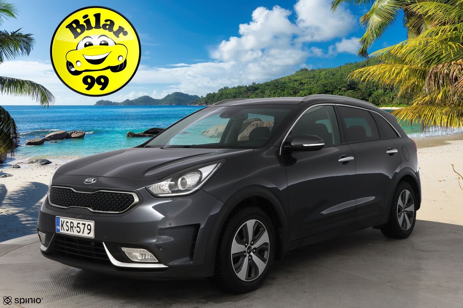 Kia Niro 2017 1,6 GDI Hybrid EX DCT* JBL / Peruutuskamera / Puolinahat / Lohko&Sisäp. / Vakkari / Navi / Ratinlämmitin! - Suomiauto / Merkkiliikkeen huoltohistoria / Juuri saapunut! - HULLU BLACKWEEK KORKOTARJOUS 2,49%