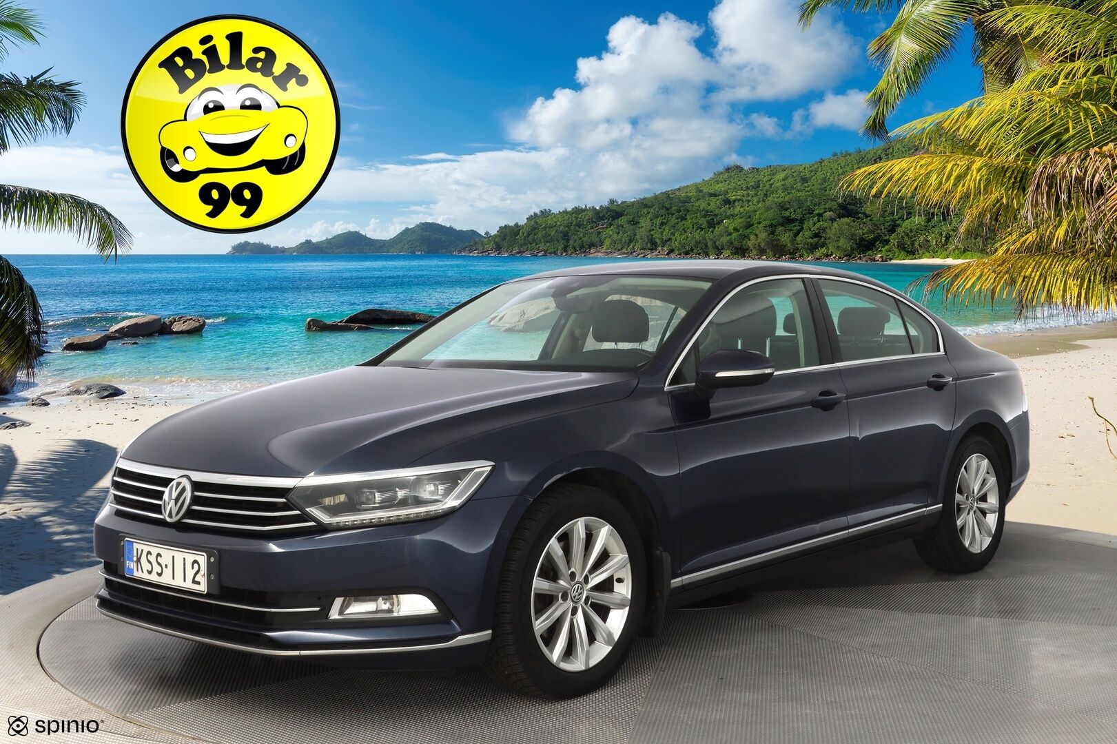 Volkswagen Passat 2016 Sedan Highline 1,6 TDI 88 kW (120 hv) DSG-automaatti *ACC / Digimittaristo / Webasto / Nahka-Alcantara / Tutkat / LED* - Suomi-auto / Kahdet VW vanteet / Uudet kesärenkaat