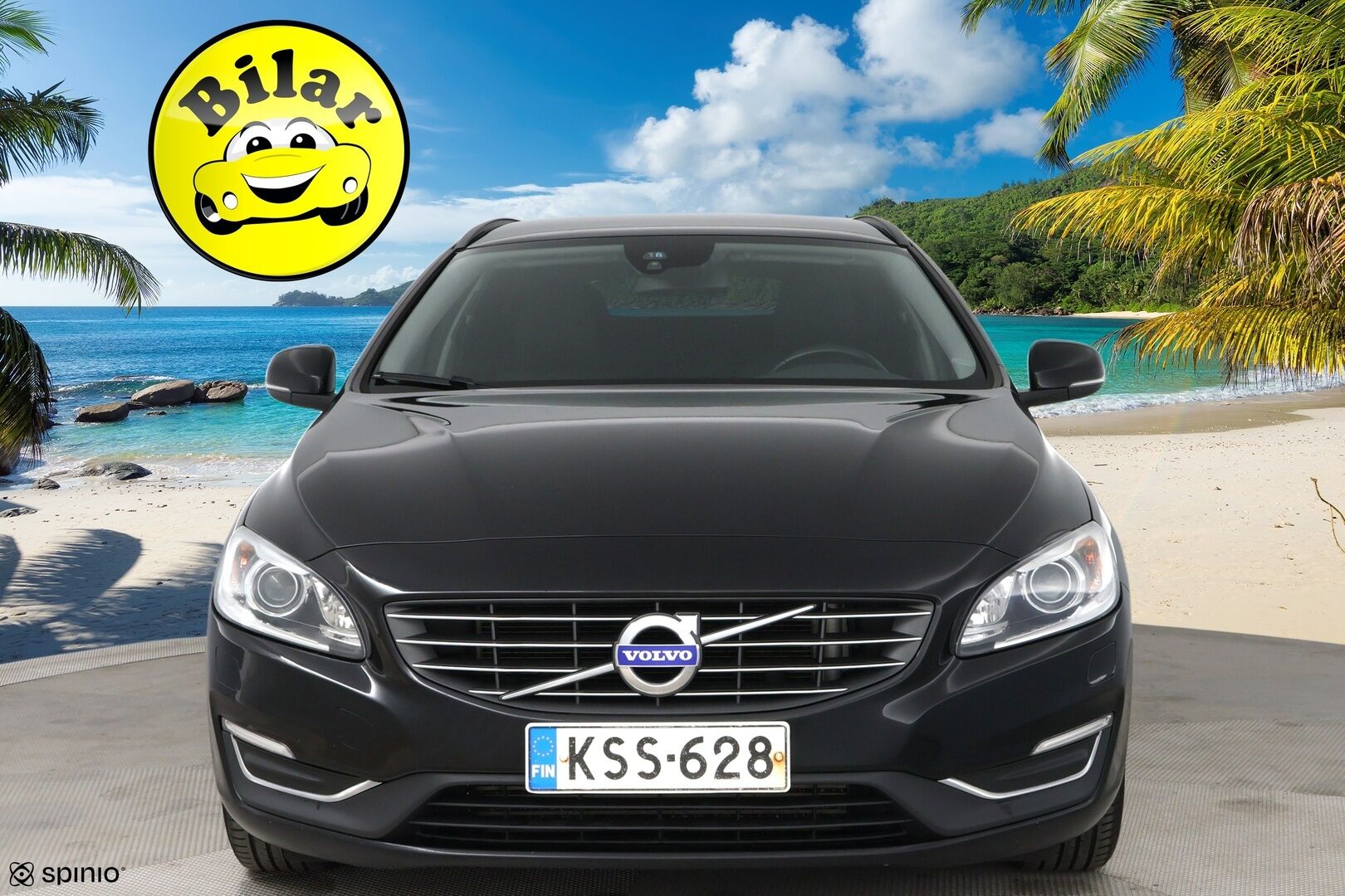 Volvo V60 2017 D3 Business aut - Suomi-Auto | Webasto | Xenon-valot | Tutkat 