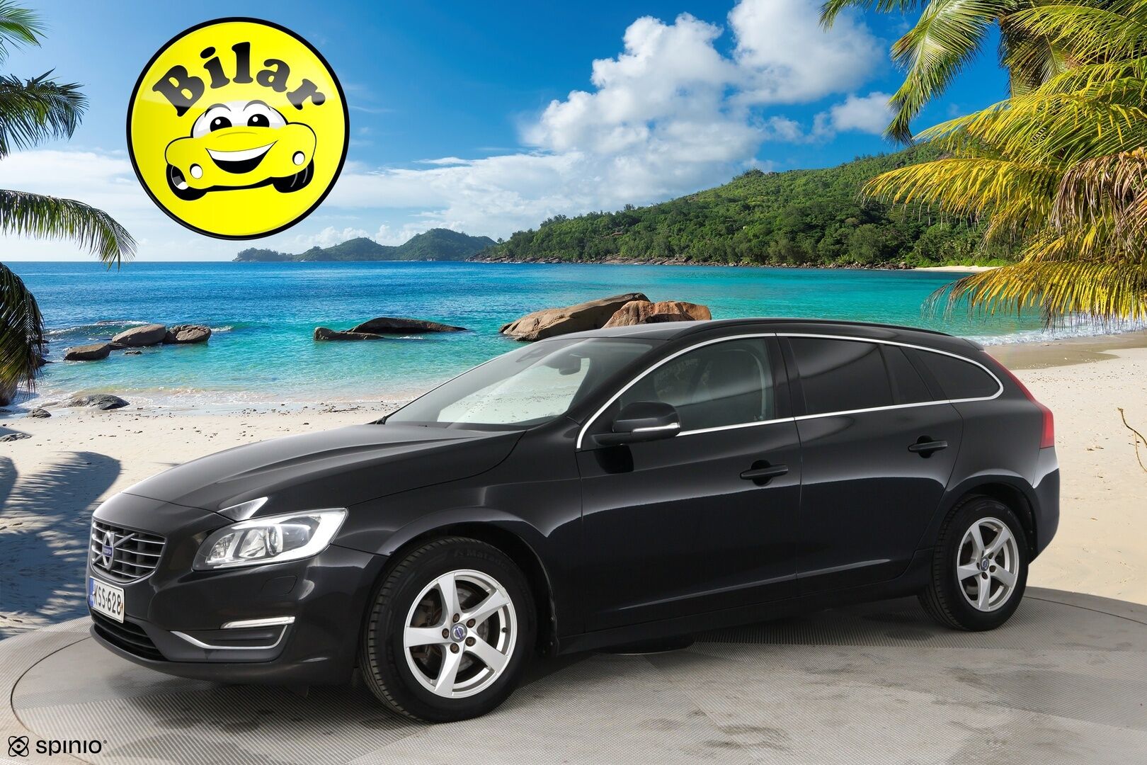 Volvo V60 2017 D3 Business aut - Suomi-Auto | Webasto | Xenon-valot | Tutkat 
