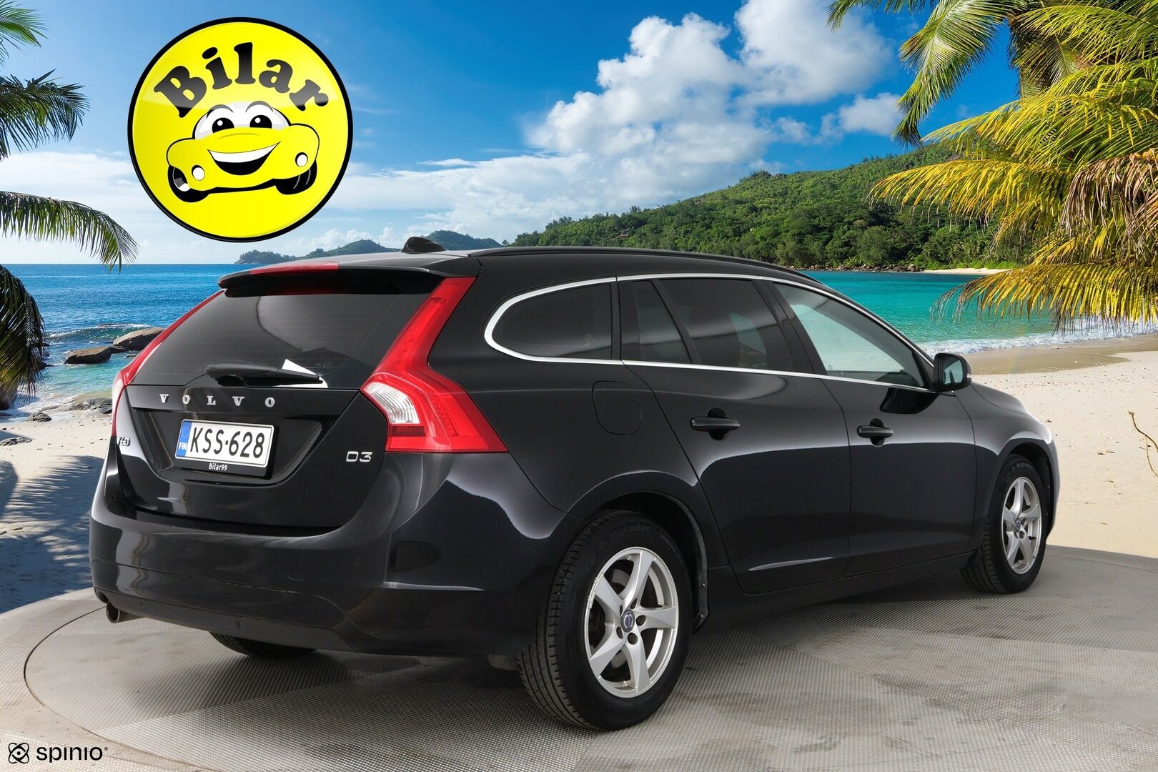 Volvo V60 2017 D3 Business aut - Suomi-Auto | Webasto | Xenon-valot | Tutkat 