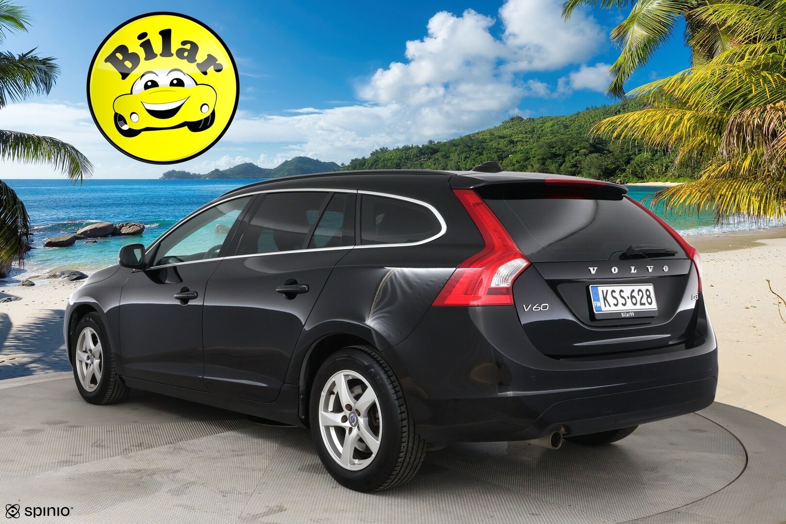 Volvo V60 2017 D3 Business aut - Suomi-Auto | Webasto | Xenon-valot | Tutkat 