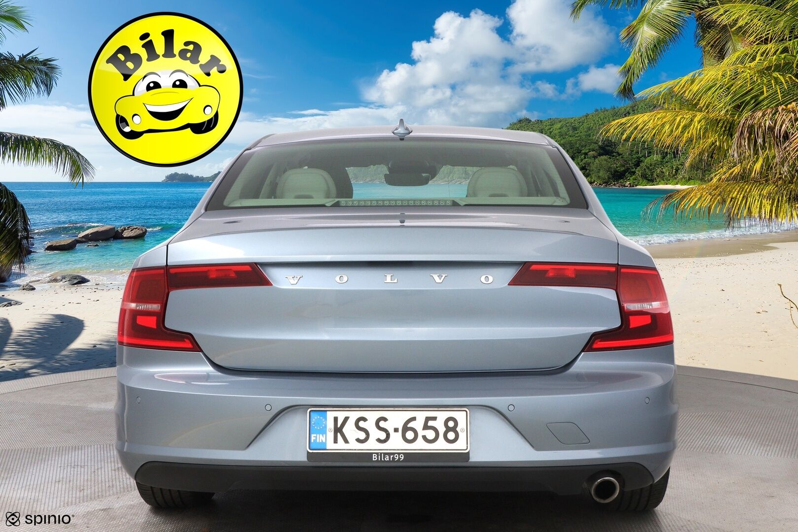 Volvo S90 2017 D3 Business aut - Suomiauto | Webasto | Koukku | Vaalea Nahkasisusta | Pilot Assist | High Perf Audio | Sensus Navi | Upea väriyhdistelmä!