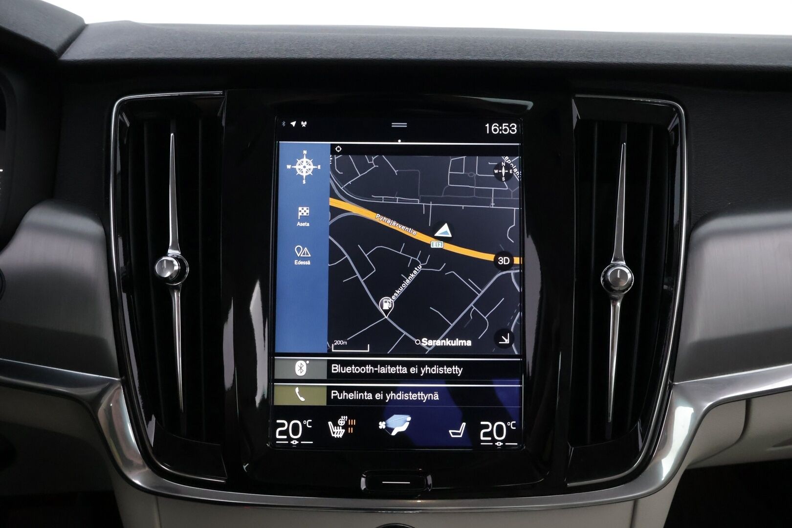 Volvo S90 2017 D3 Business aut - Suomiauto | Webasto | Koukku | Vaalea Nahkasisusta | Pilot Assist | High Perf Audio | Sensus Navi | Upea väriyhdistelmä!