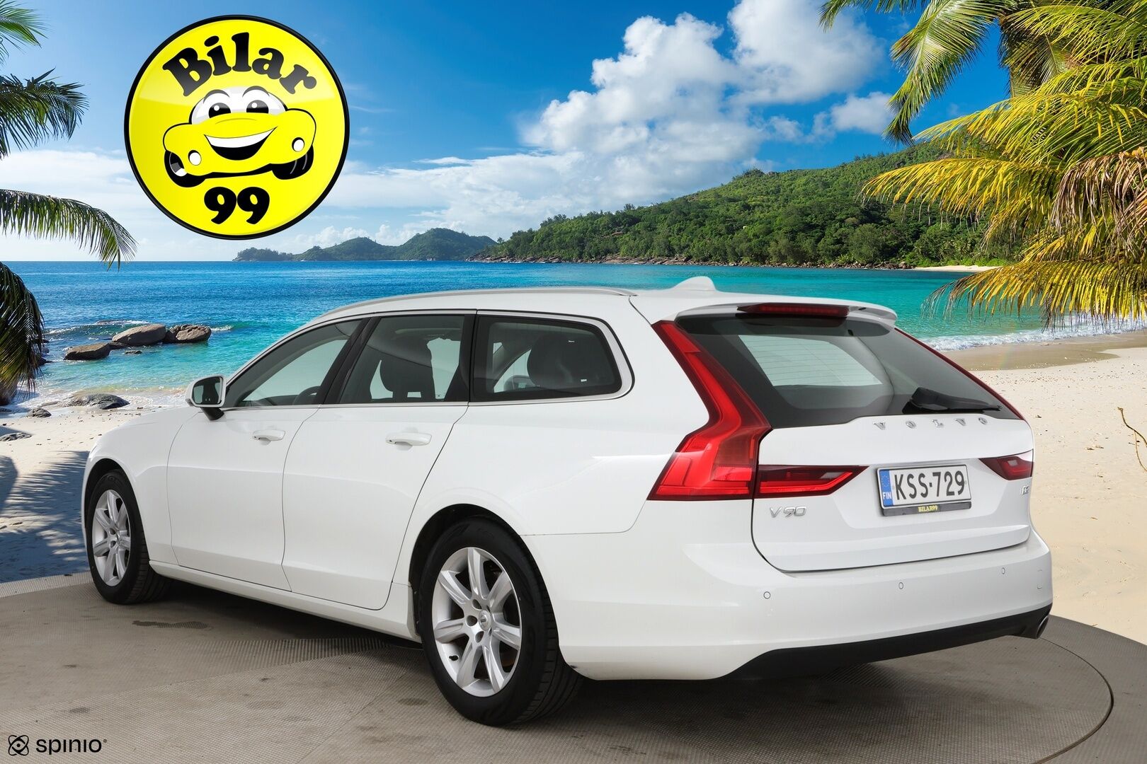 Volvo V90 2017 D3 Momentum / Ilman adblue järjestelmää / Pilot assist / Webasto / Keyless / Suomi-auto - Hyvällä huoltohistorialla! / 2x renkaat