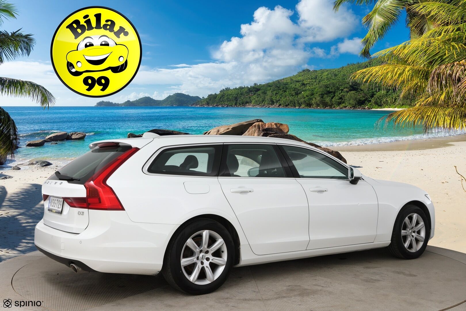 Volvo V90 2017 D3 Momentum / Ilman adblue järjestelmää / Pilot assist / Webasto / Keyless / Suomi-auto - Hyvällä huoltohistorialla! / 2x renkaat