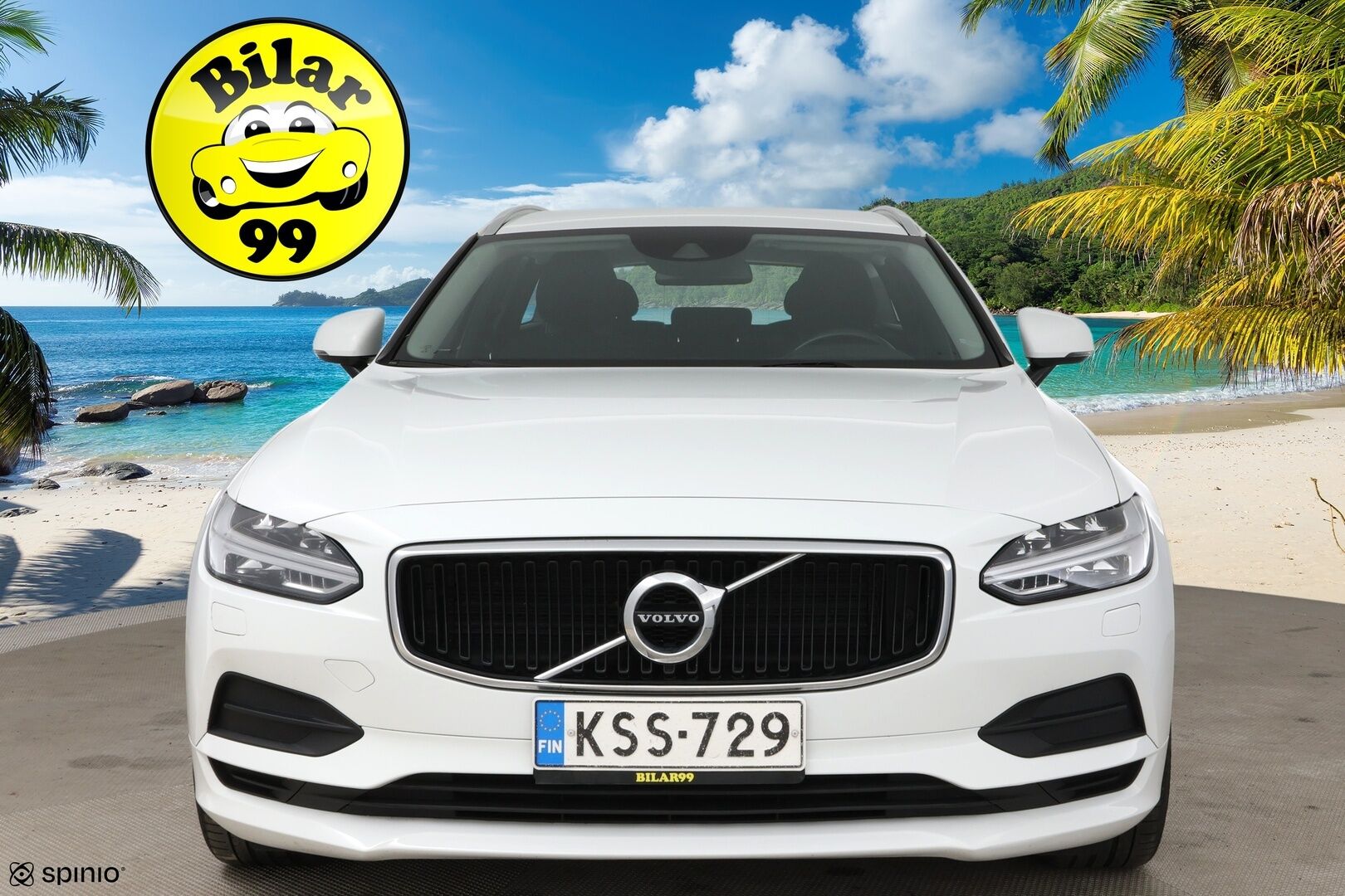 Volvo V90 2017 D3 Momentum / Ilman adblue järjestelmää / Pilot assist / Webasto / Keyless / Suomi-auto - Hyvällä huoltohistorialla! / 2x renkaat