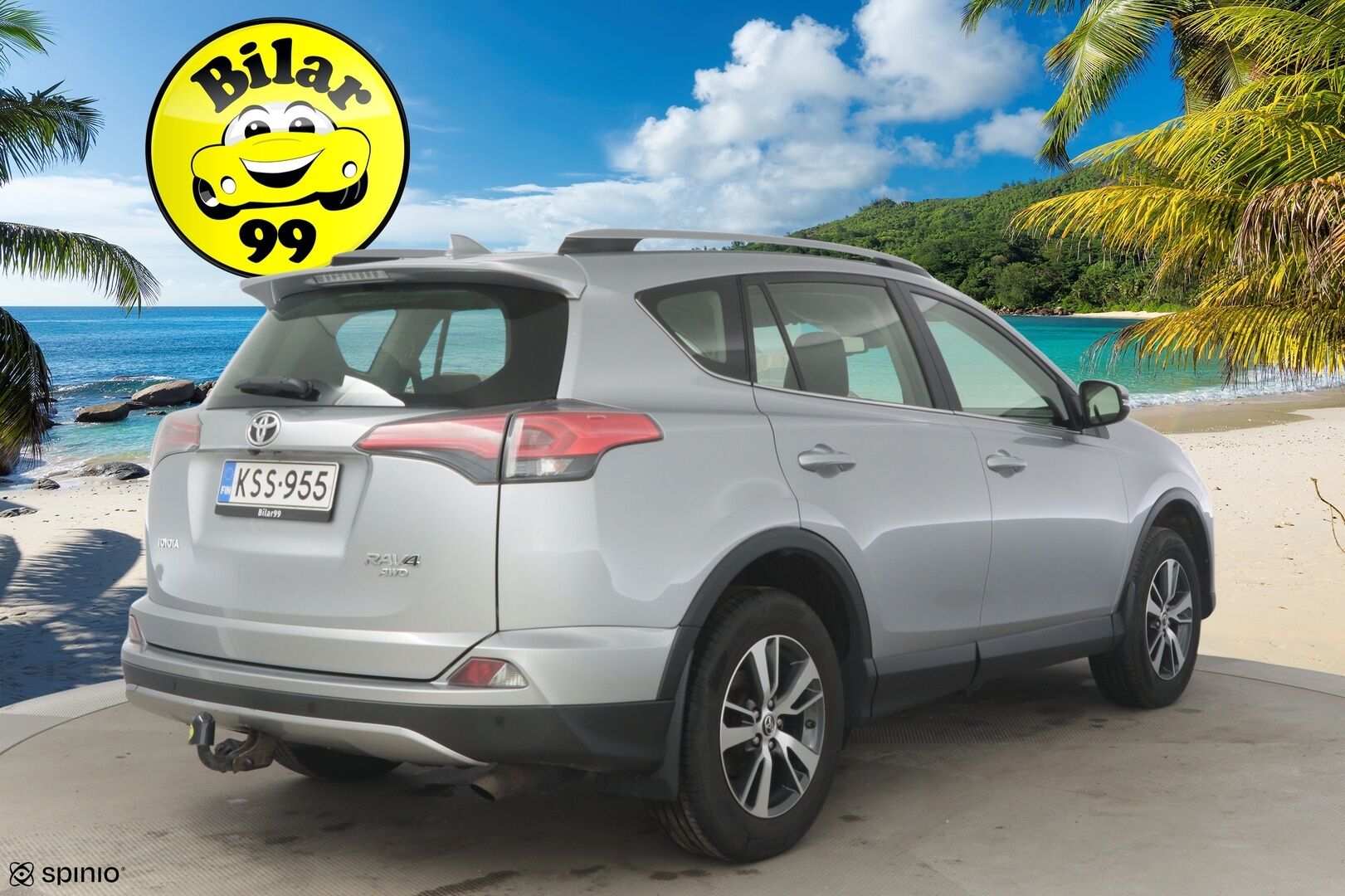 Toyota RAV4 2017 2,0 Valvematic AWD Business **ACC / Koukku / Kamera / Navi ** - Huollettu hiljan! / Kahdet renkaat vanteineen! - HULLUT AVAJAISHULINAT KORKOTARJOUS 3,29 %