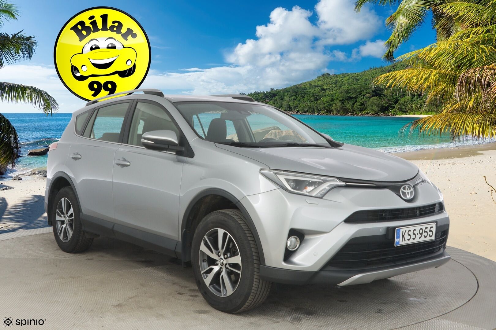 Toyota RAV4 2017 2,0 Valvematic AWD Business **ACC / Koukku / Kamera / Navi ** - Huollettu hiljan! / Kahdet renkaat vanteineen! - HULLUT AVAJAISHULINAT KORKOTARJOUS 3,29 %