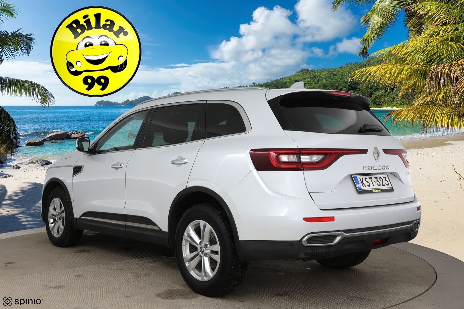 Renault Koleos 2017 dCi 175 X-Tronic 4WD Intens Launch Edition / Panorama / Navi / Lohko / LED / BLIS / 2. Om / Keyless / 2x Renkaat / - Tarkka huoltokirja! Lämpöratti & Digimittaristo!