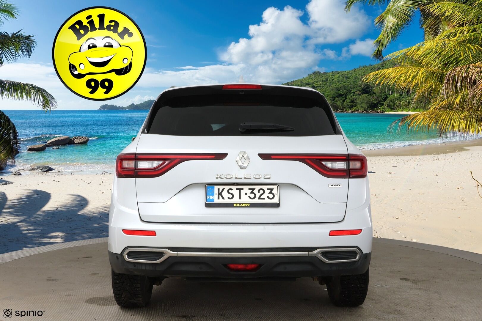 Renault Koleos 2017 dCi 175 X-Tronic 4WD Intens Launch Edition / Panorama / Navi / Lohko / LED / BLIS / 2. Om / Keyless / 2x Renkaat / - Tarkka huoltokirja! Lämpöratti & Digimittaristo!