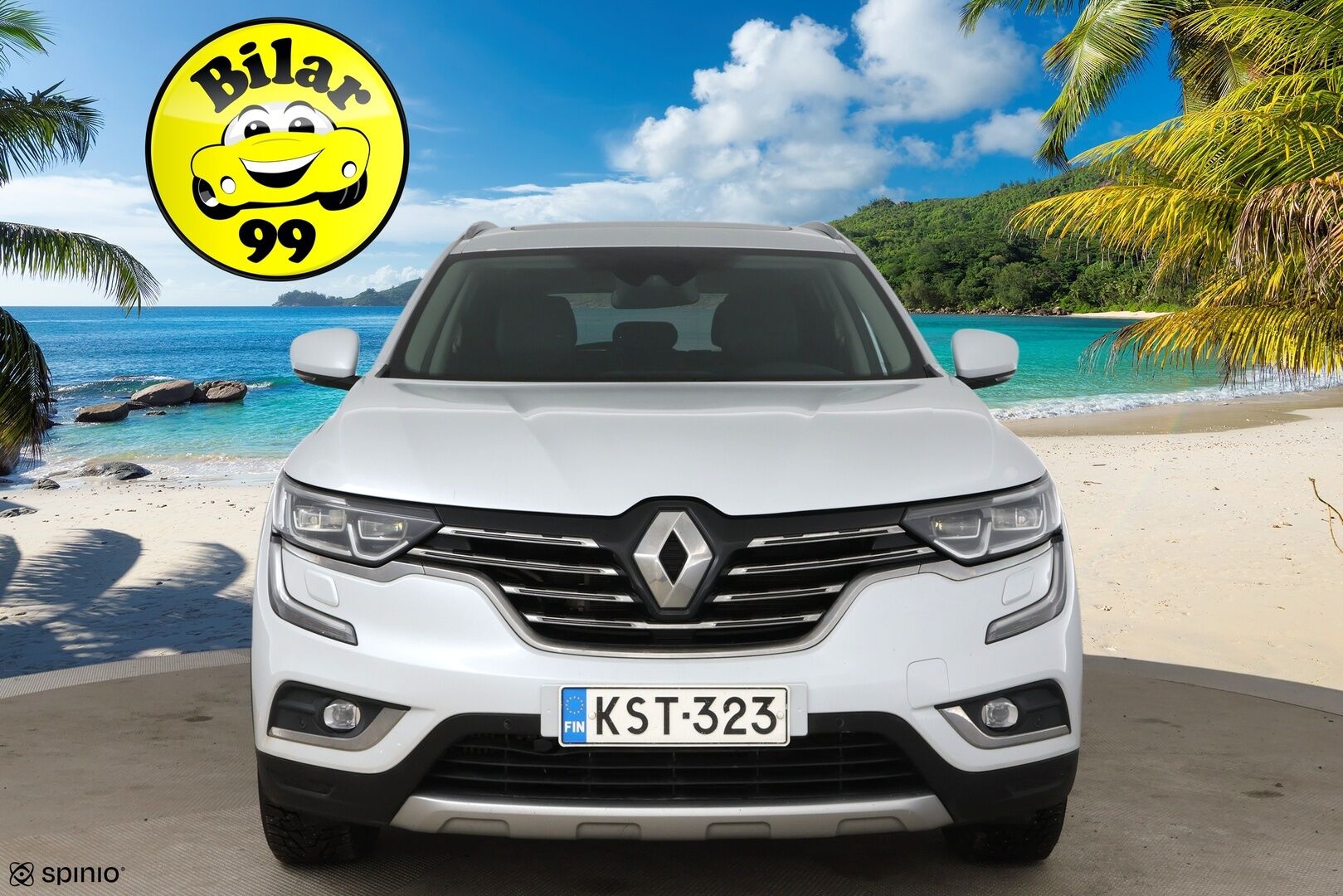 Renault Koleos 2017 dCi 175 X-Tronic 4WD Intens Launch Edition / Panorama / Navi / Lohko / LED / BLIS / 2. Om / Keyless / 2x Renkaat / - Tarkka huoltokirja! Lämpöratti & Digimittaristo!