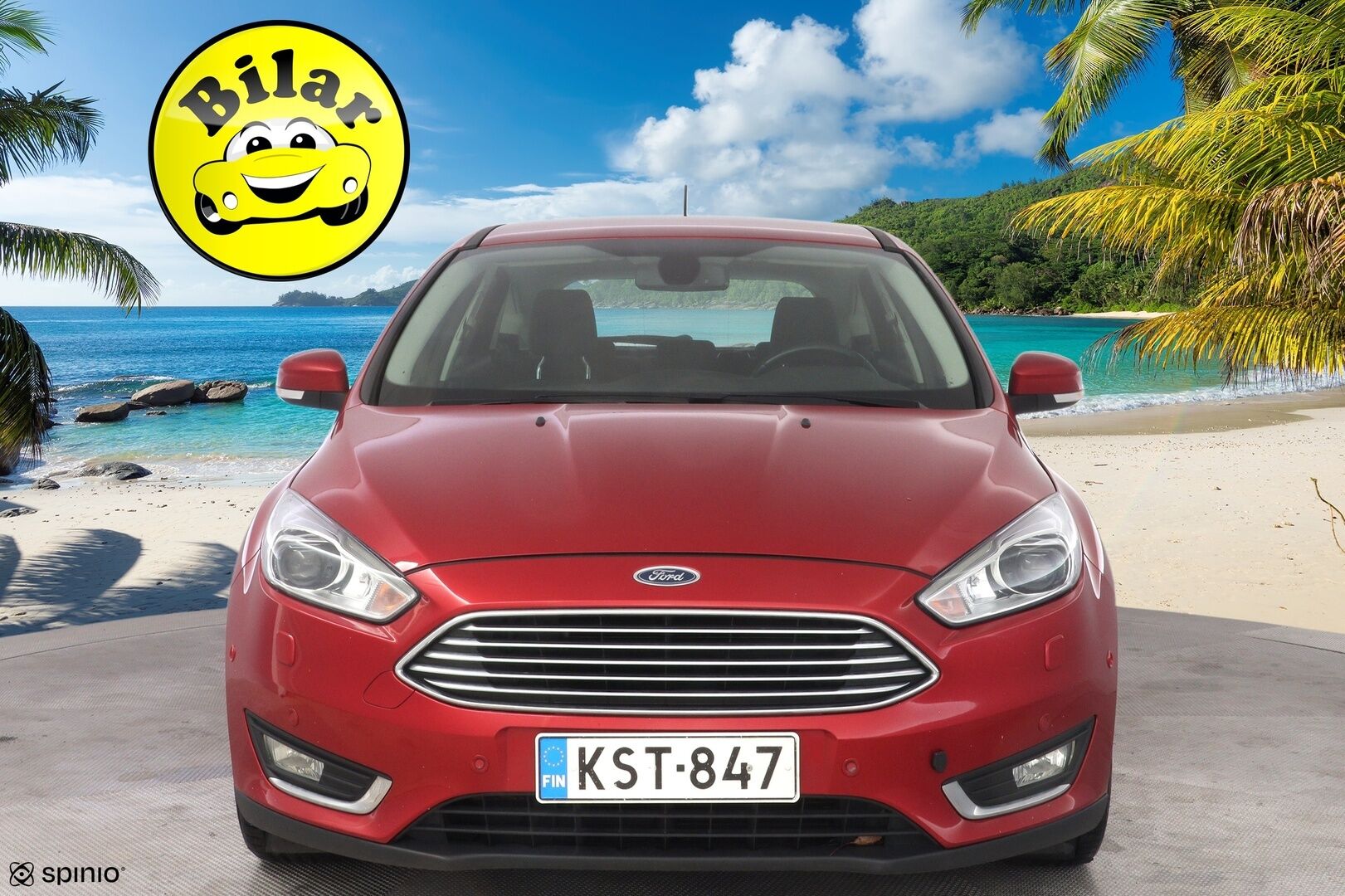 Ford Focus 2017 1,0 EcoBoost 125 hv Start/Stop M6 Titanium 5-ovinen - Tämä HELMI myydään huutokaupat.com sivustolla! - KORKO VAIN 3,99 %