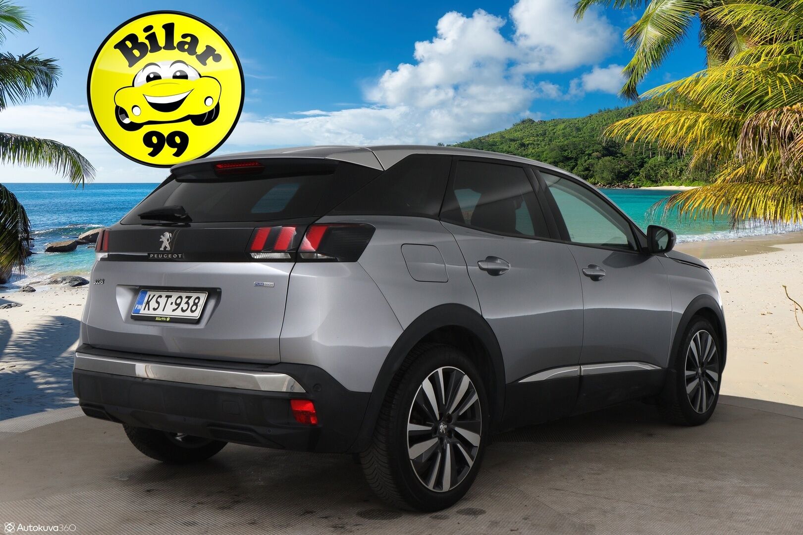 Peugeot 3008 2017 Allure PureTech 130 - Suomi-Auto / Digimittaristo / Lohkolämmitin / Vakionopeudensäädin / LED-Ajovalot / P-Tutkat / Keyless Go / App-Connect