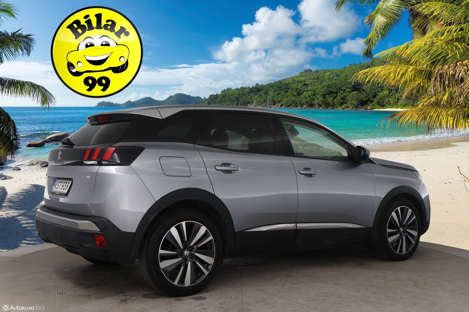 Peugeot 3008 2017 Allure PureTech 130 - Suomi-Auto / Digimittaristo / Lohkolämmitin / Vakionopeudensäädin / LED-Ajovalot / P-Tutkat / Keyless Go / App-Connect